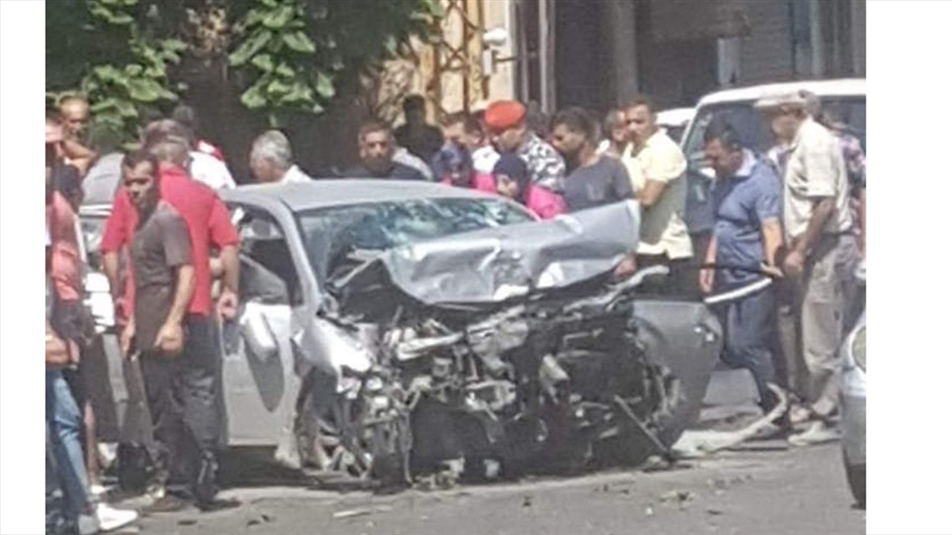 حادث سير مروع في حبوش (صوَر)