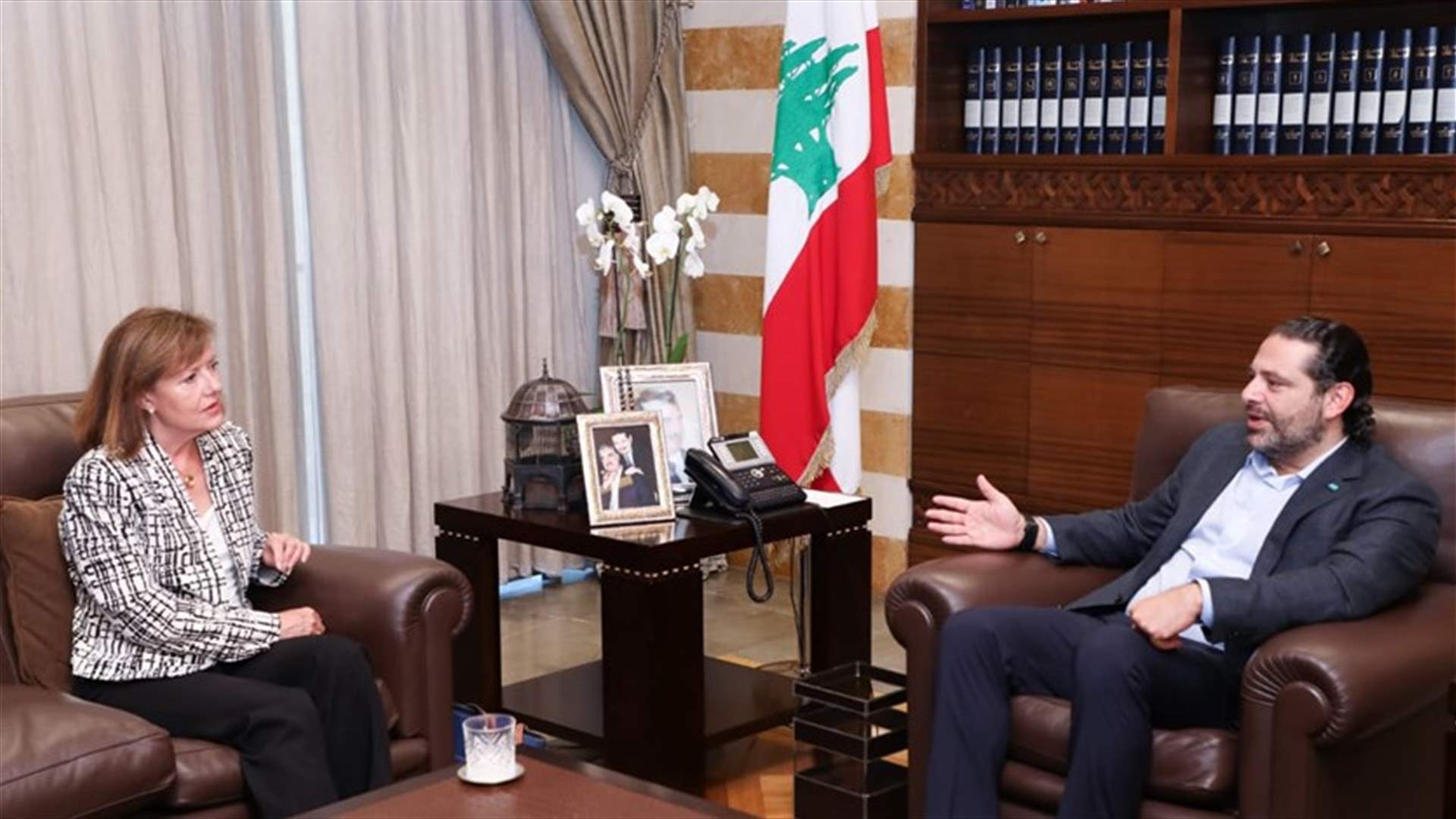 الحريري إستقبل السفيرة الاميركية وبحثا في آخر المستجدات