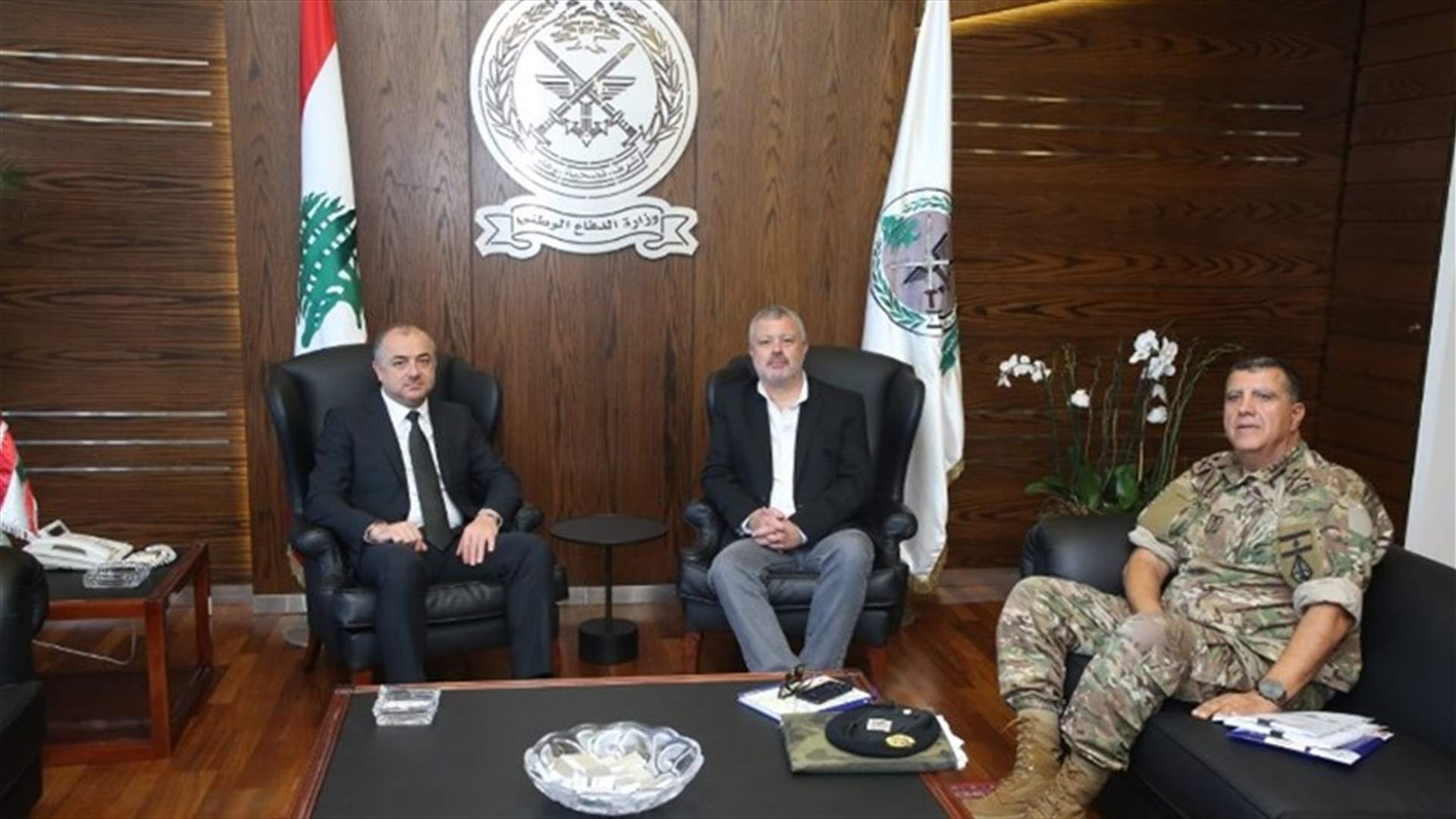 بو صعب ناقش موازنة الجيش للعام 2020 وخطة ضبط الحدود وإقفال المعابر غير الشرعية