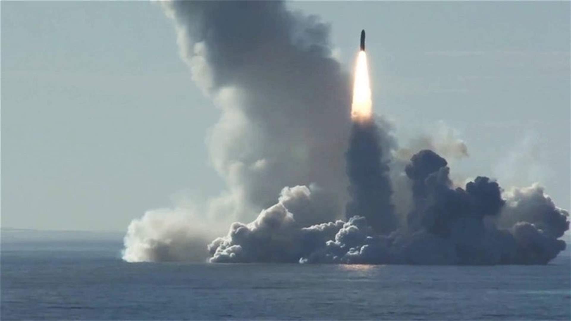 روسيا تختبر صاروخين انطلقا من غواصتين في بحر بارنتس