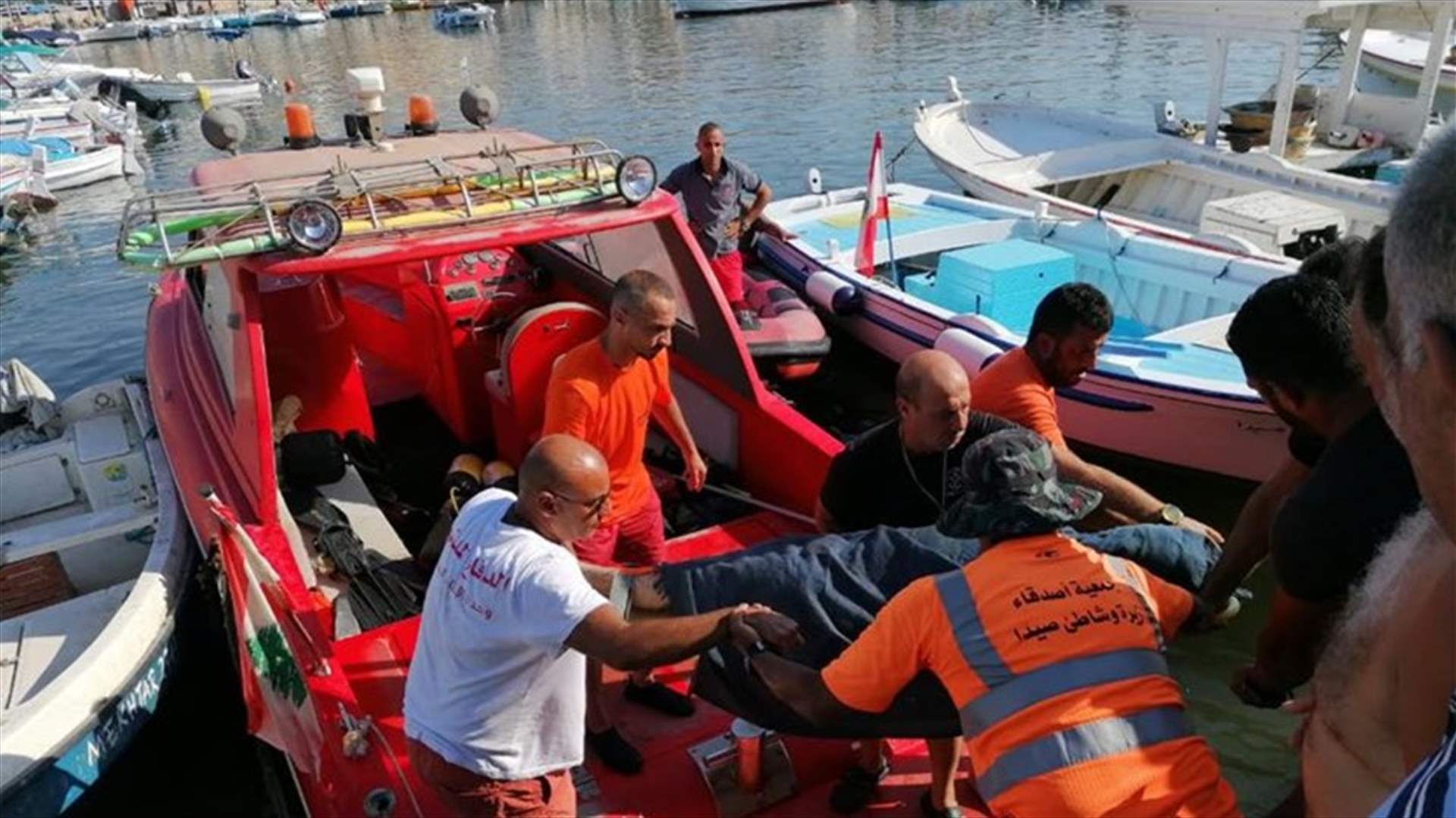 العثور على جثة الغريق المفقود قبالة شاطىء صيدا...