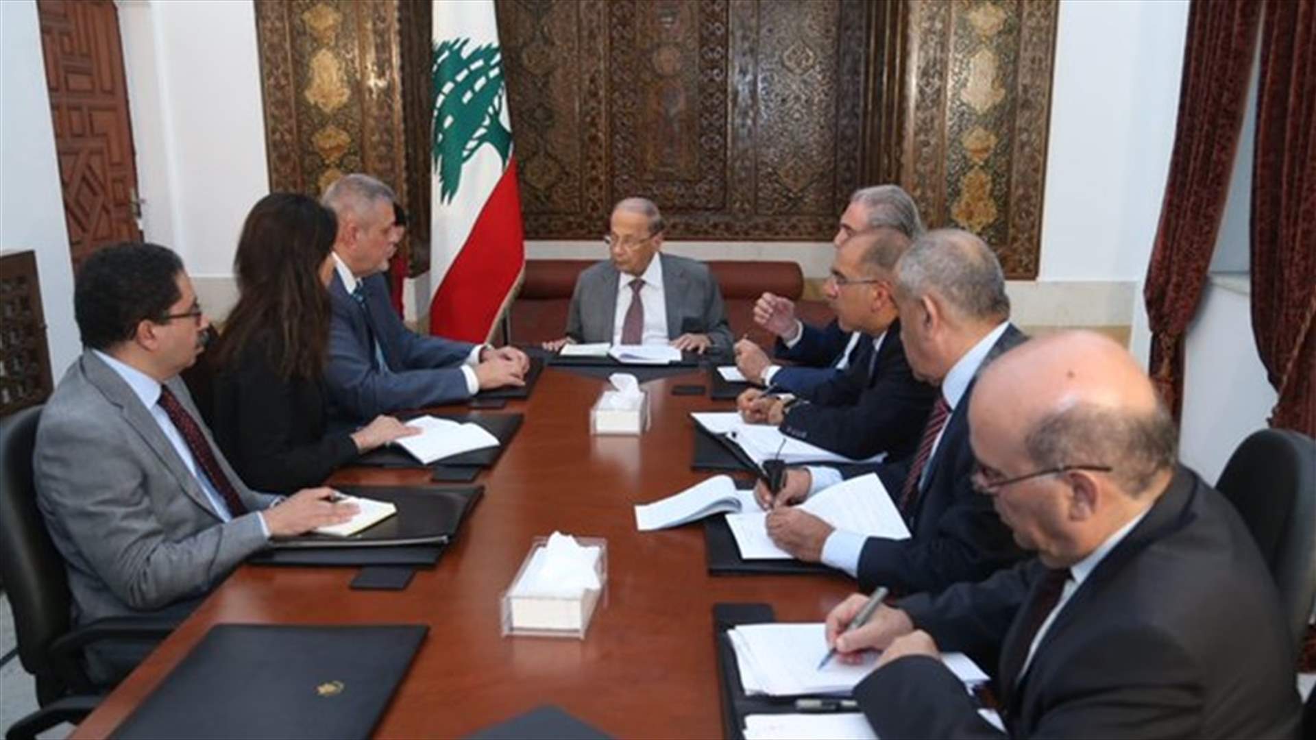 الرئيس عون عرض مع المنسق الخاص للأمم المتحدة الاعتداء الاسرائيلي على الضاحية...