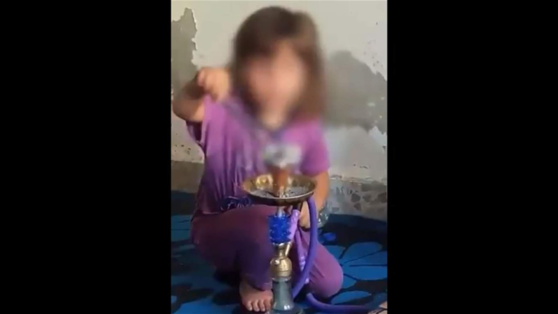 هذا ما كشفته قوى الأمن عن &quot;طفلة النرجيلة&quot; (فيديو)