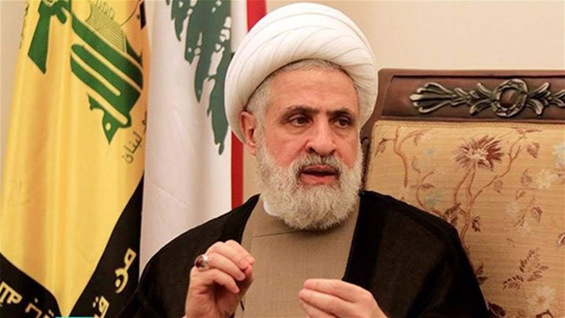 نعيم قاسم لـ"روسيا اليوم": لا يمكن أن نتساهل مع العدوان وسنوجّه ضربة مفاجئة لإسرائيل