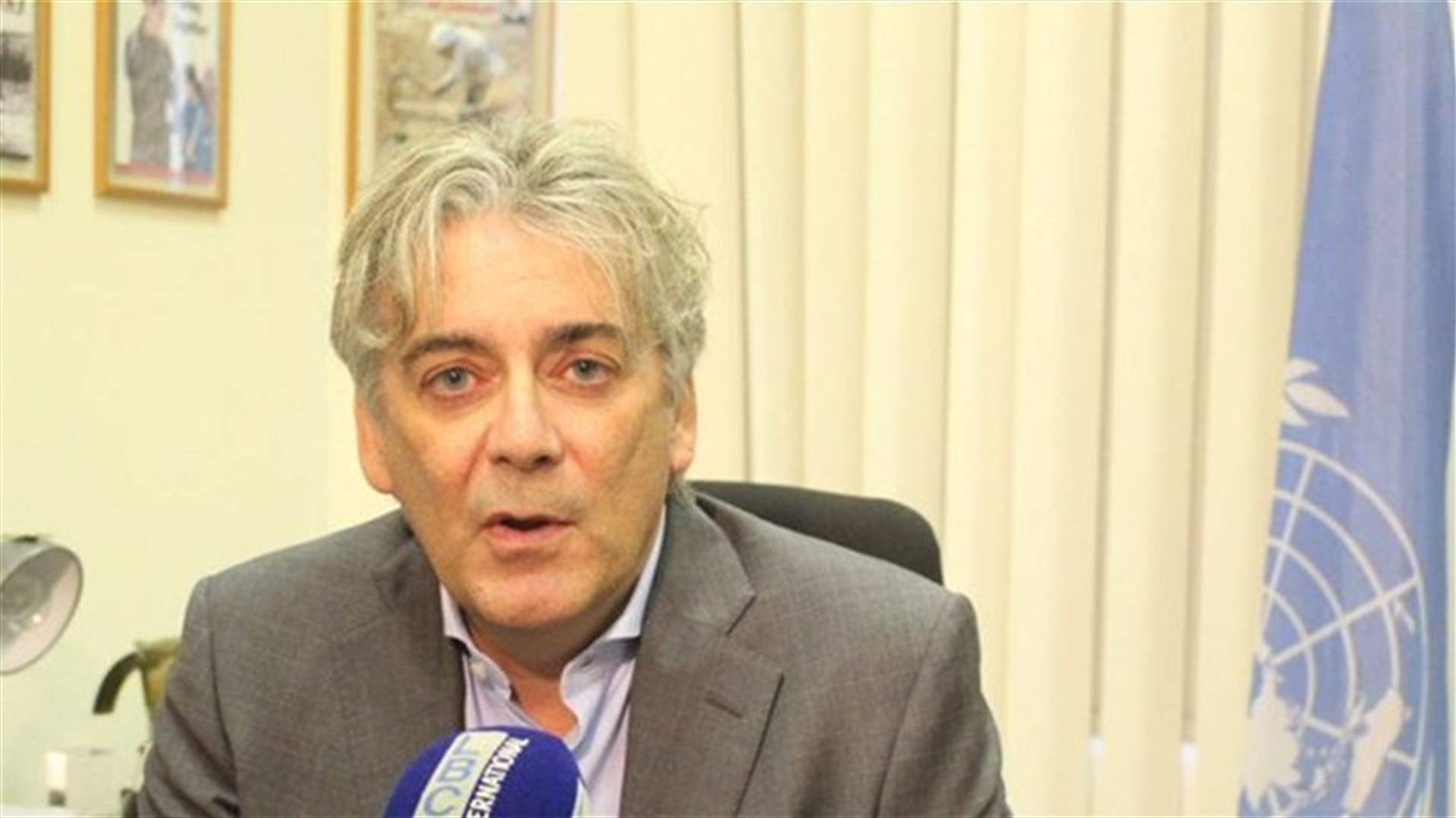 Tenenti to NNA: UNIFIL closely following up on developments in Lebanon and region