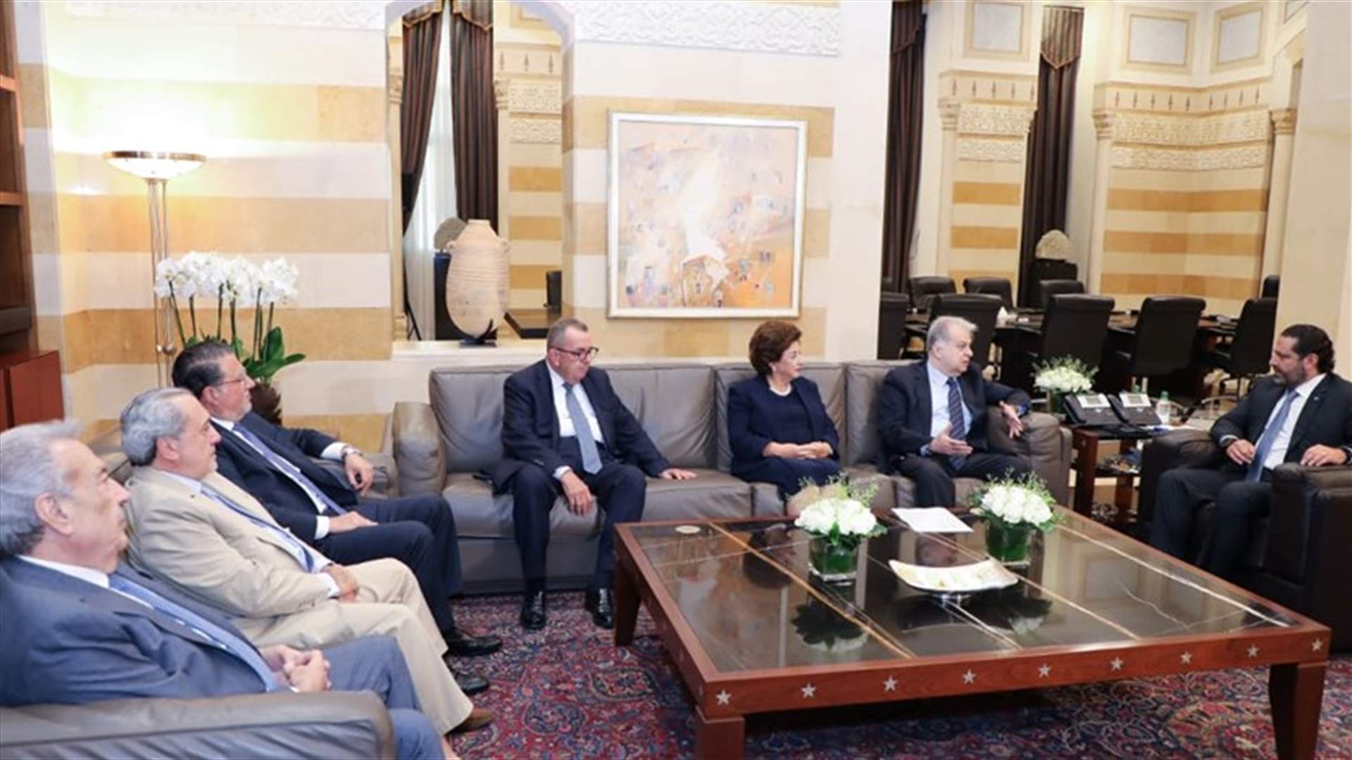 وفد من غرفة التجارة الدولية-لبنان التقى الحريري...
