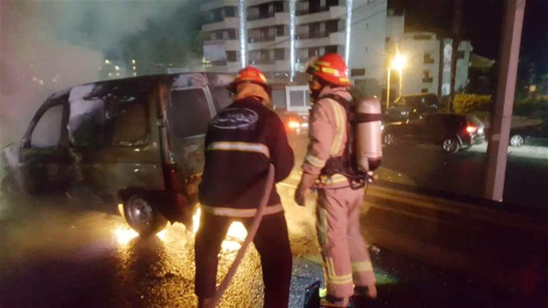 احتراق &quot;رابيد&quot; في غزير ليلا