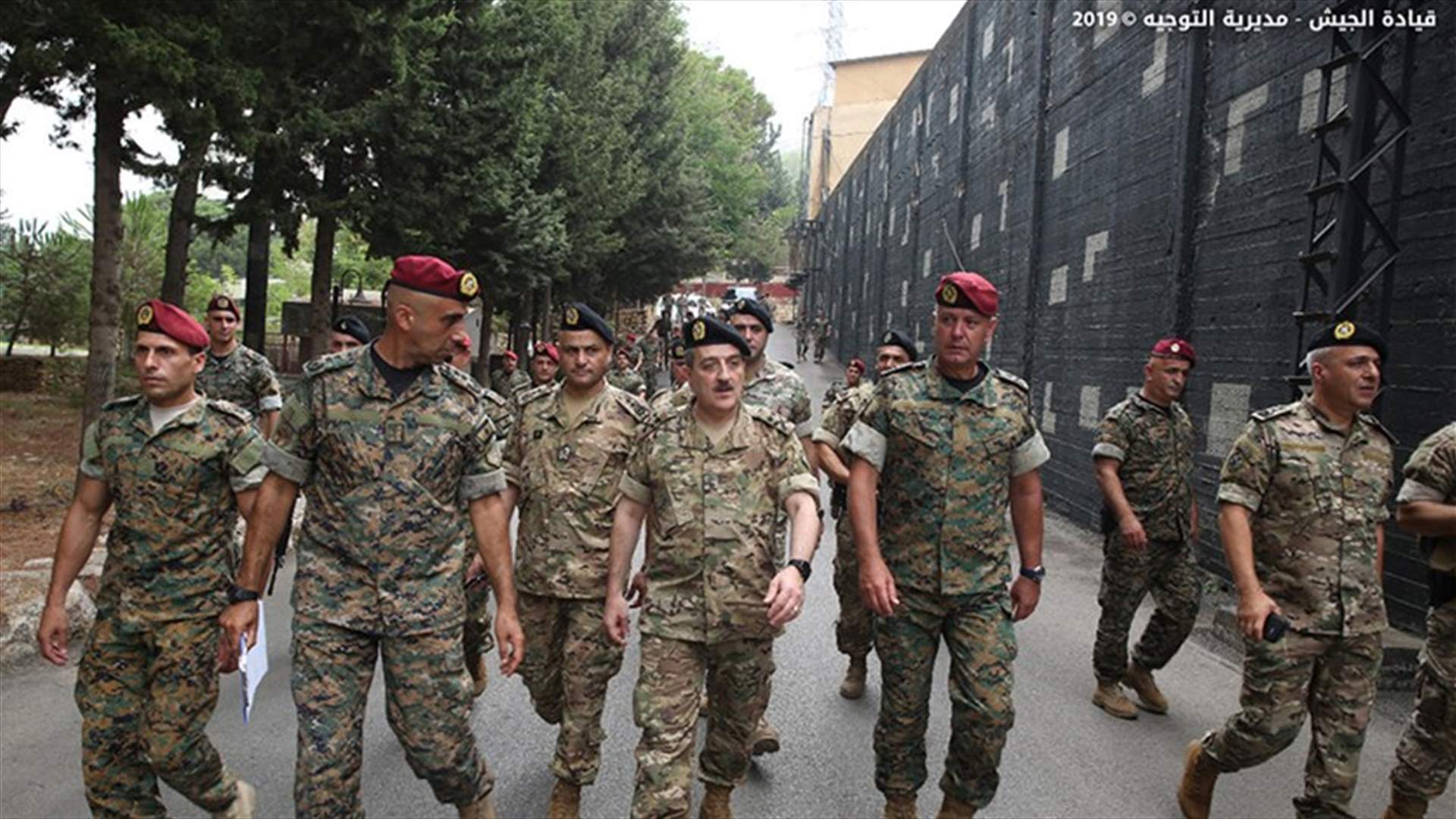 رئيس الأركان تفقّد فوج المغاوير