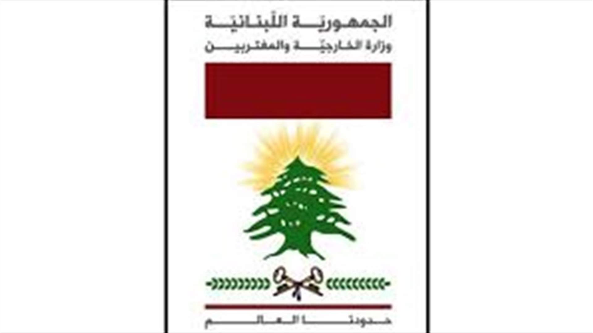 بيان لوزارة الخارجية بشأن قرار مجلس الأمن بالتمديد لقوات اليونيفيل