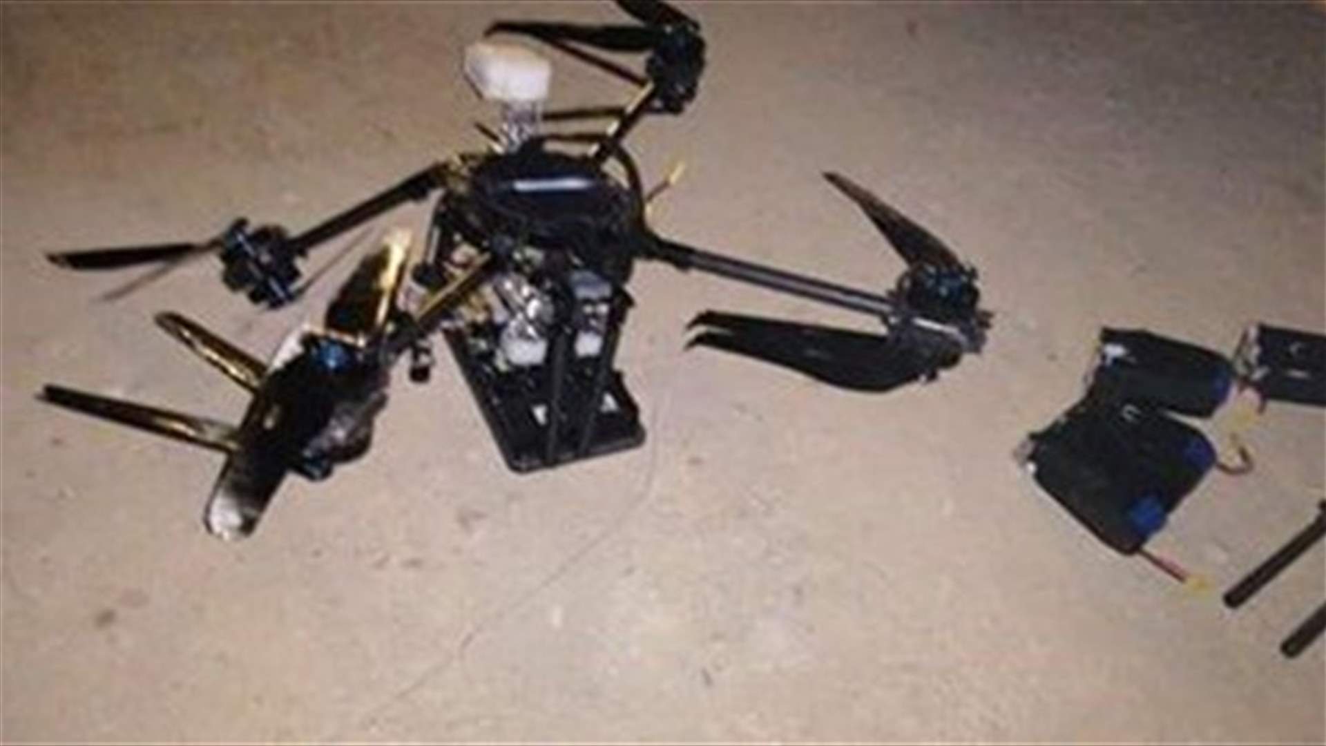 Hezbollah hands two crashed drones to Lebanese army