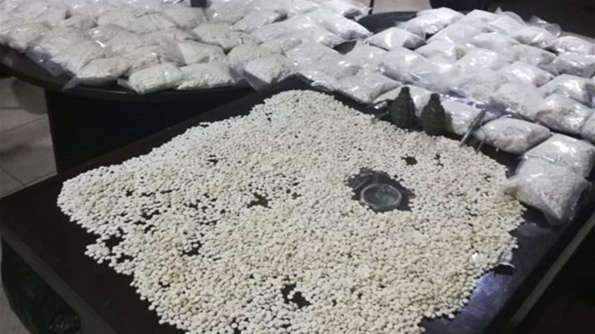 ضبط نحو 38 كلغ من حبوب الكبتاغون داخل منزل في البقاع الغربي (صورة)