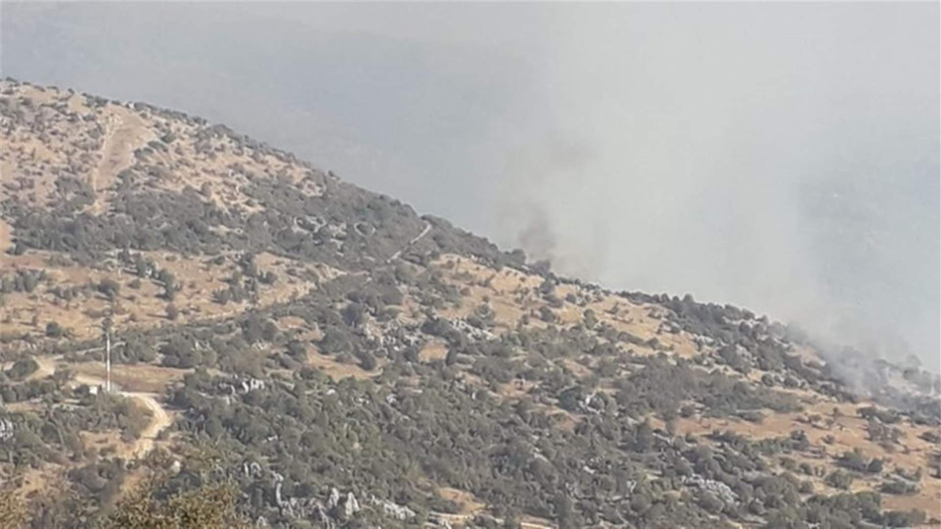 إطلاق رشقات رشاشة ثقيلة داخل مزارع شبعا في ظل تحليق للطيران الإسرائيلي