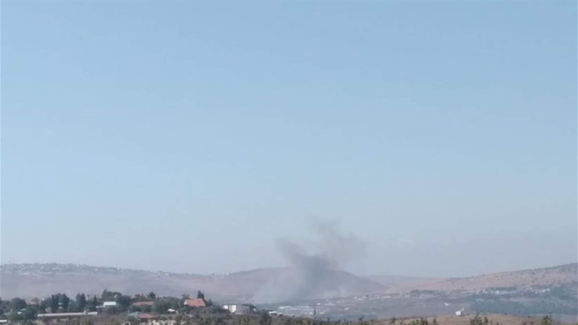 فيديو من موقع سقوط الصاروخ في إسرائيل...