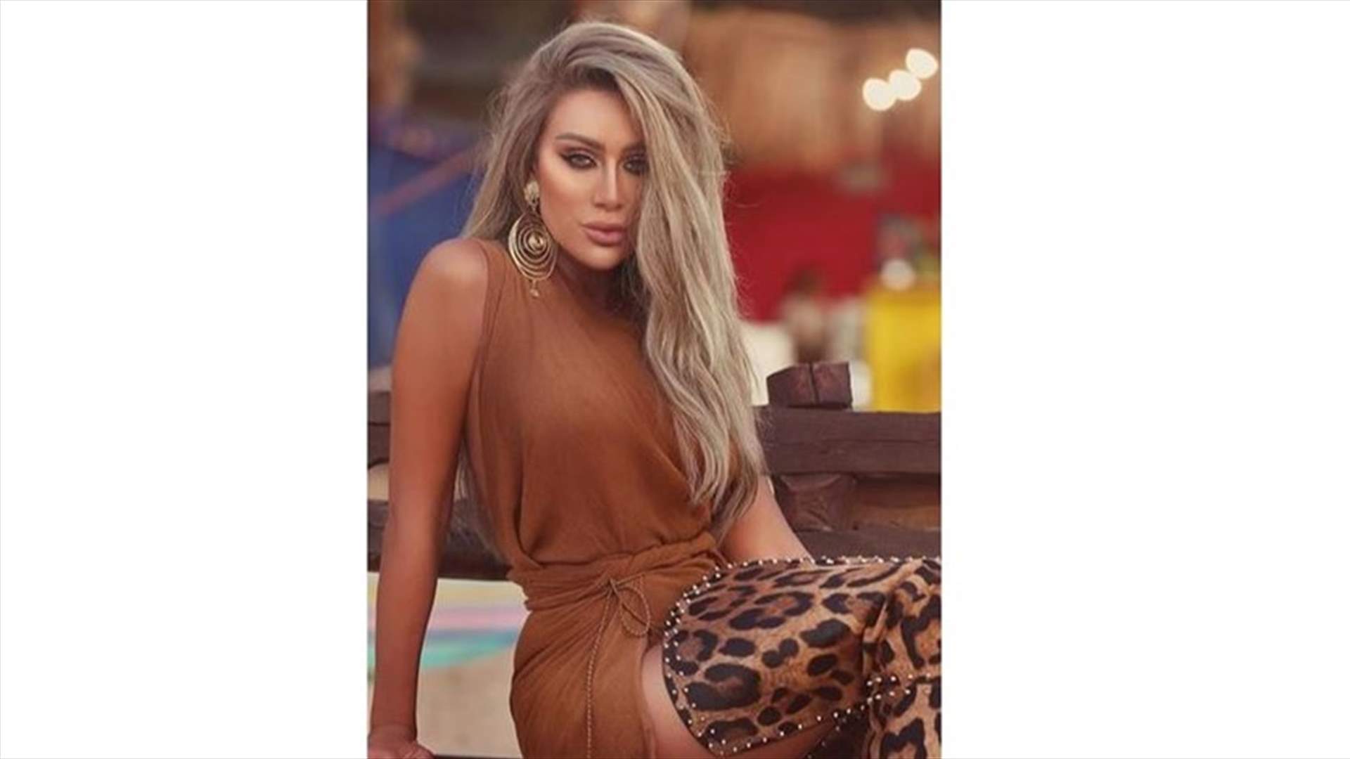 مايا دياب تشع أنوثة في حفل زفاف نجل اللواء عثمان (صورة)