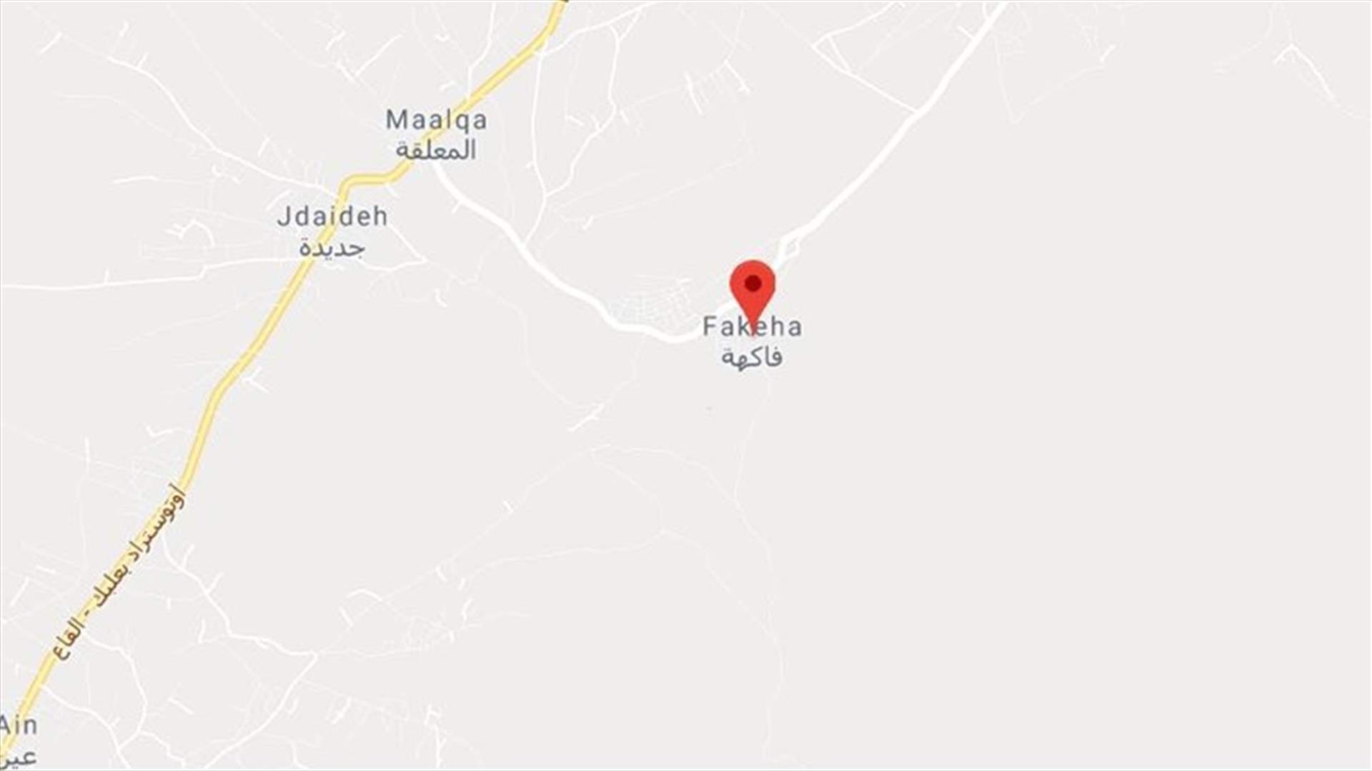 قتيل وجريح في حادث سير في جديدة الفاكهة