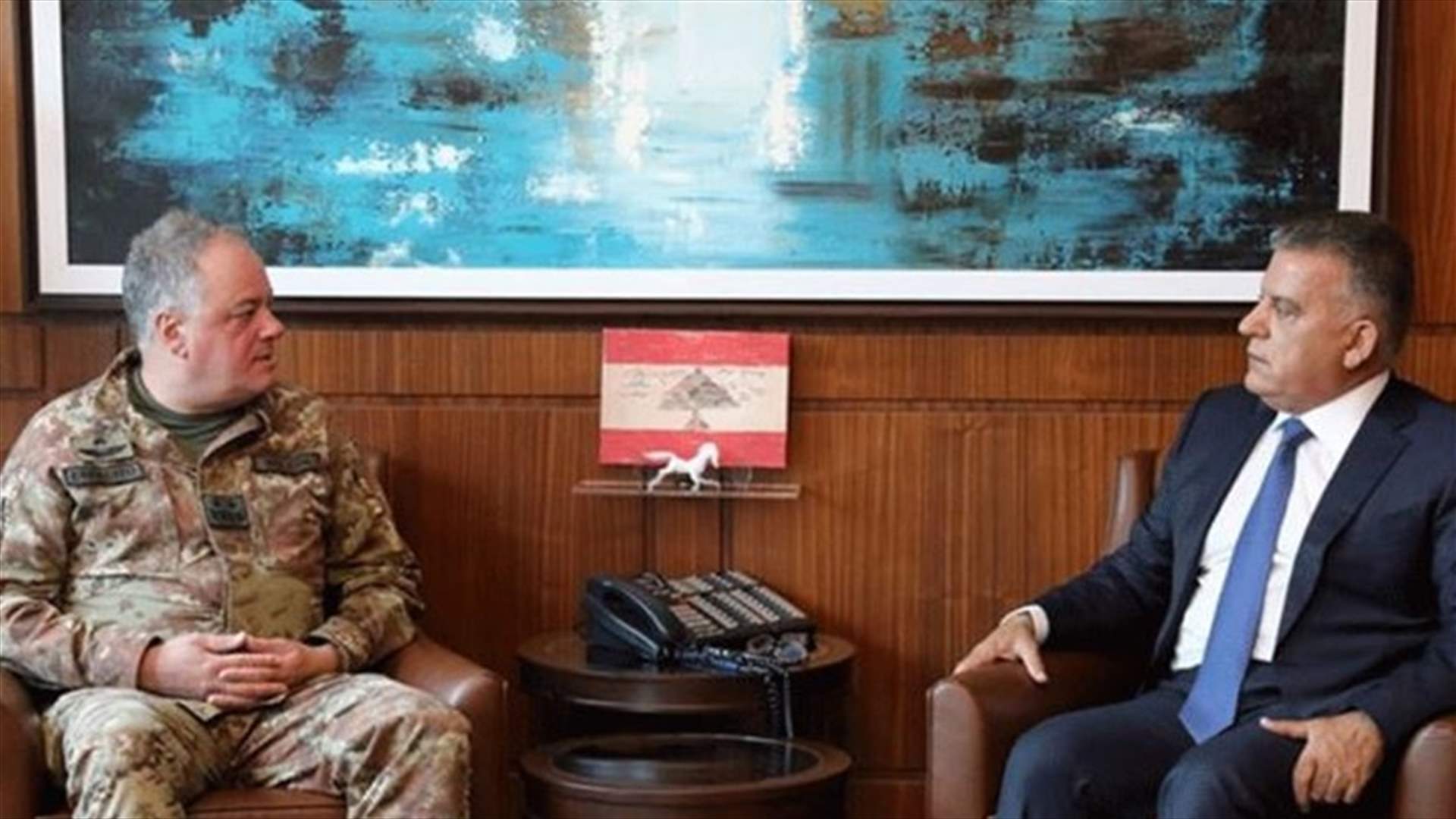 التطورات الأخيرة على الحدود بين اللواء ابراهيم والجنرال دل كول