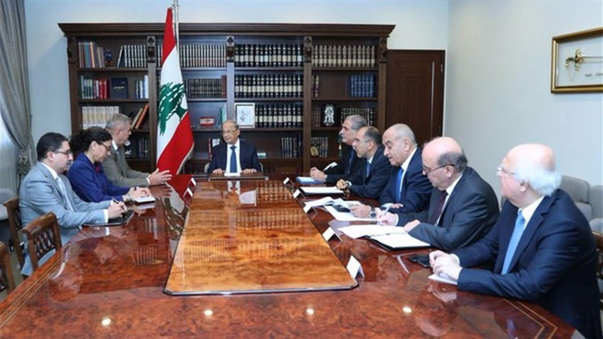 President Aoun meets with UN’s Kubis, discusses situation in South Lebanon