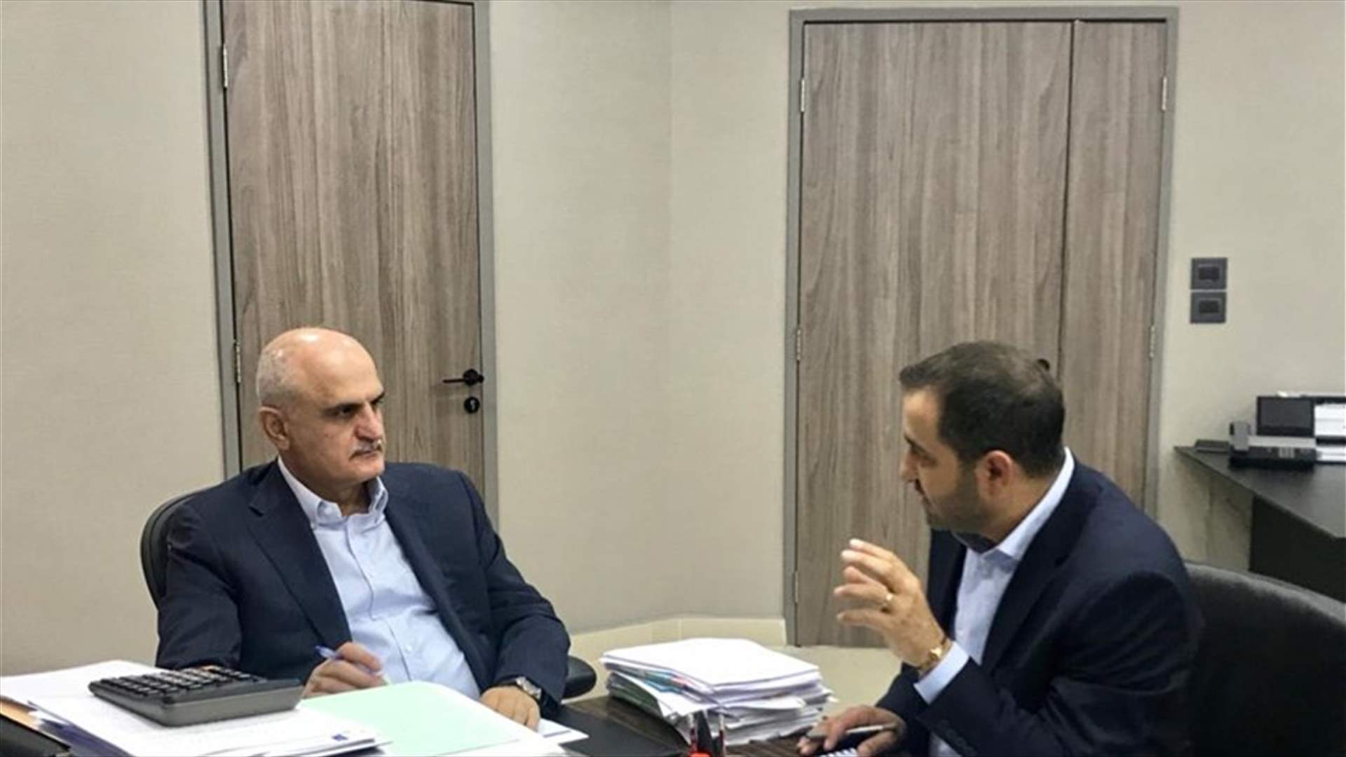 حسن خليل استقبل عطالله... وهذا ما تم البحث فيه