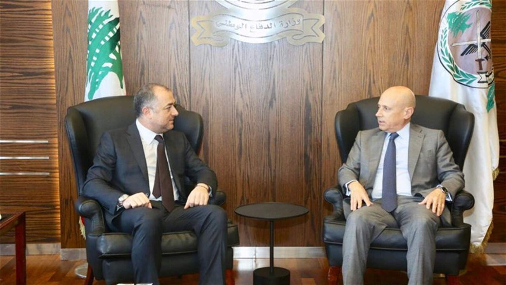 بو صعب ناقش والسفير الإيطالي العرض الإيطالي لتعزيز القوات البحرية في الجيش
