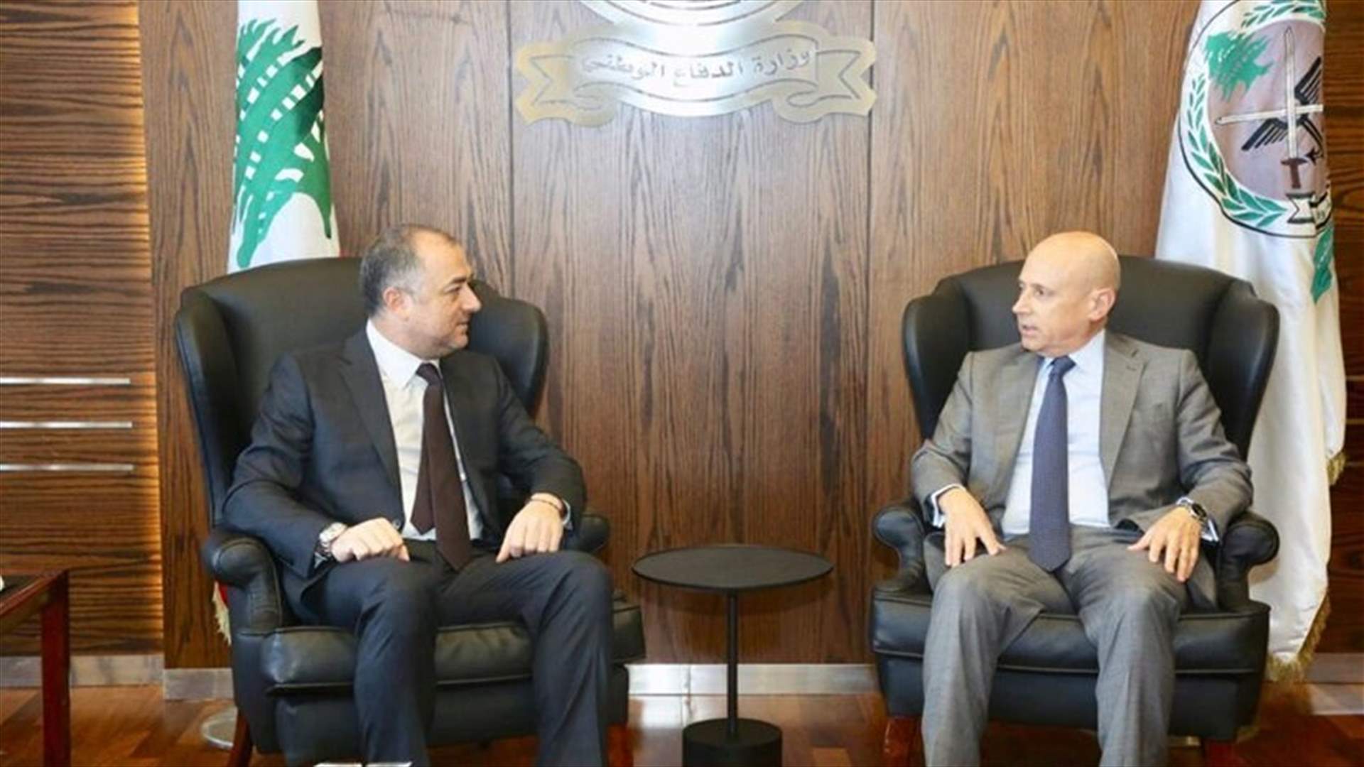 Minister Bou Saab meets with Italian Ambassador to Lebanon
