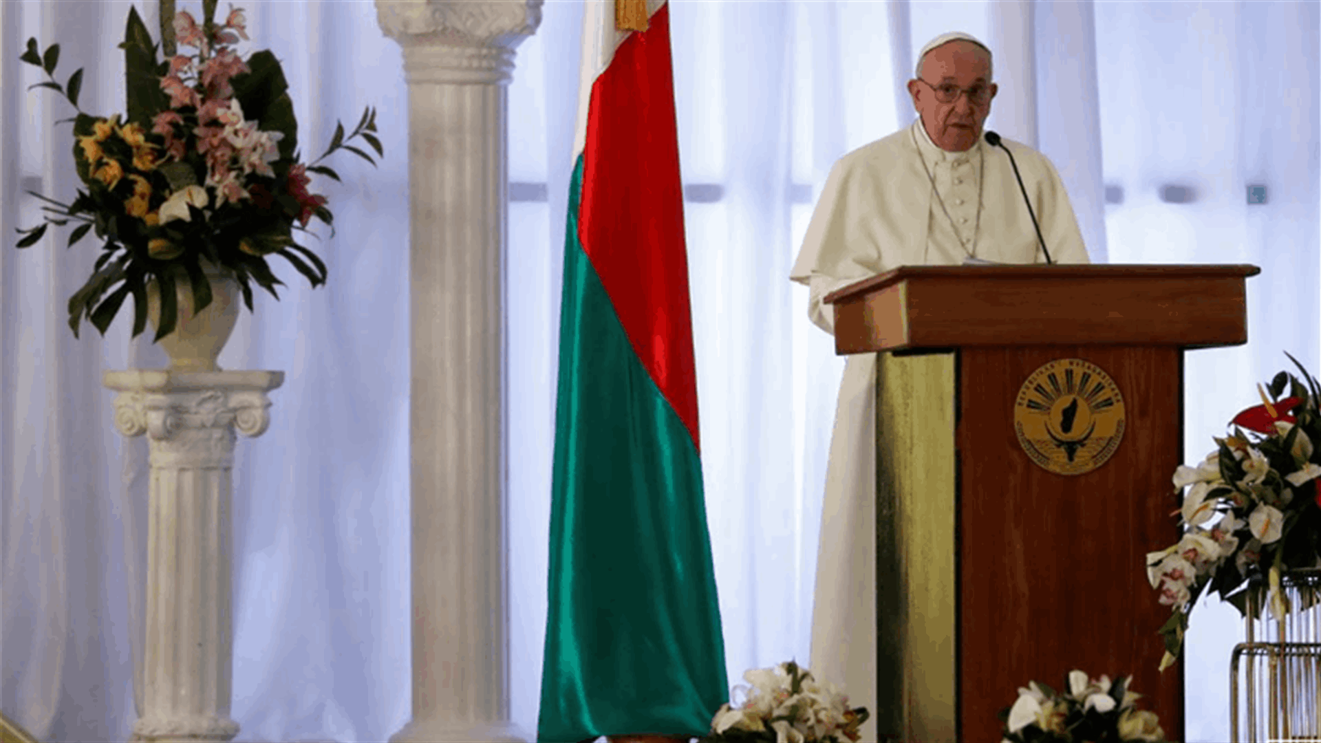 Deforestation must be seen as global threat -pope in Madagascar
