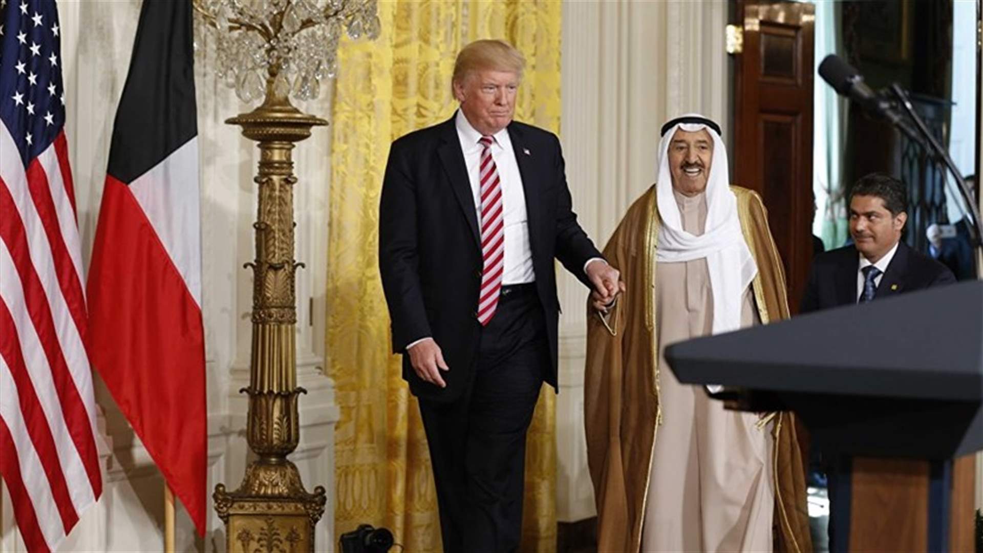ارجاء لقاء امير الكويت مع ترامب...وهذا هو السبب