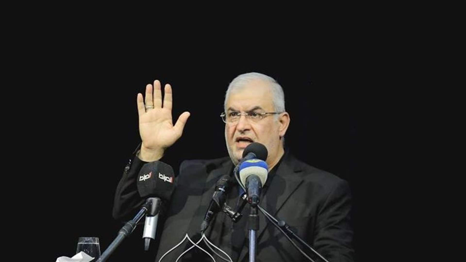 رعد: مصممون على بلوغ أهدافنا ولن نسمح لإسرائيل أن تستبيح أرضنا وسماءنا