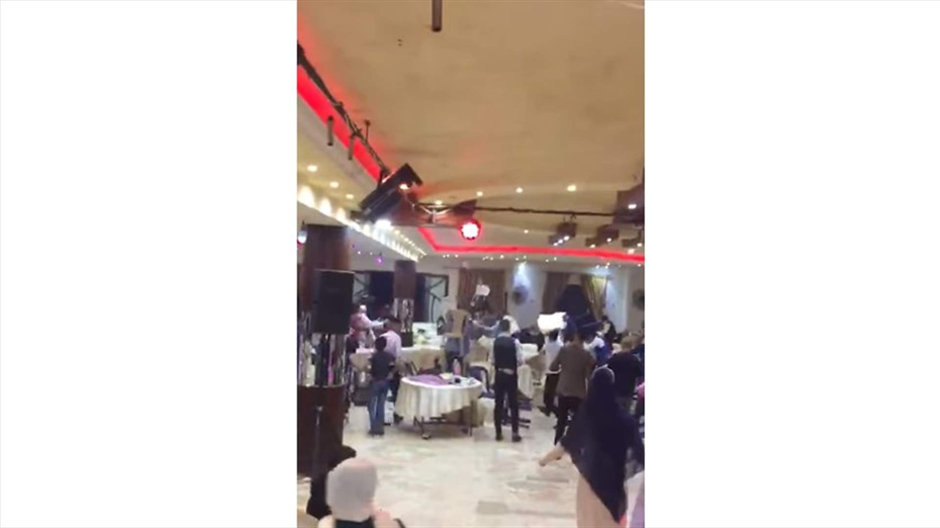 زفاف يتحول الى حلبة مصارعة في عكار (فيديو)
