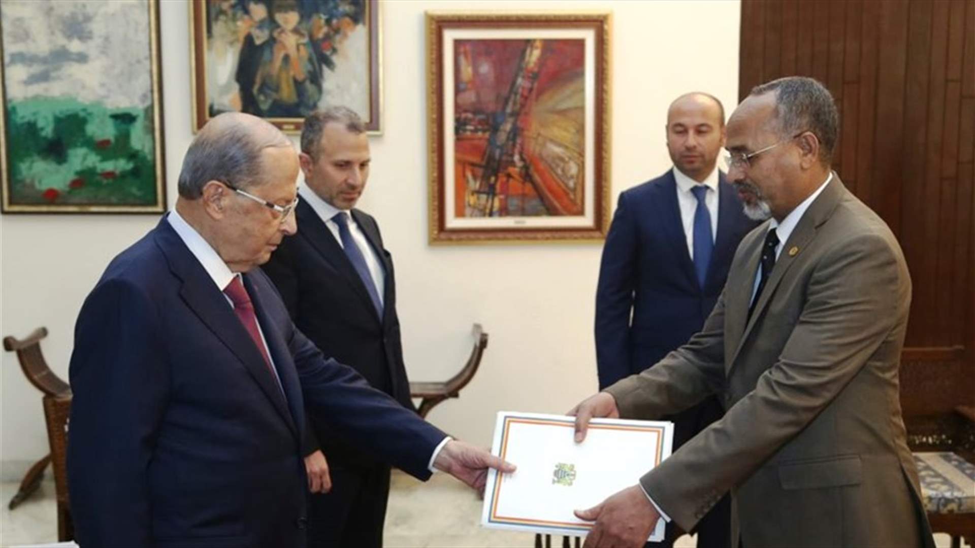 الرئيس عون: القطاع المصرفي من أقوى وانجح القطاعات في لبنان