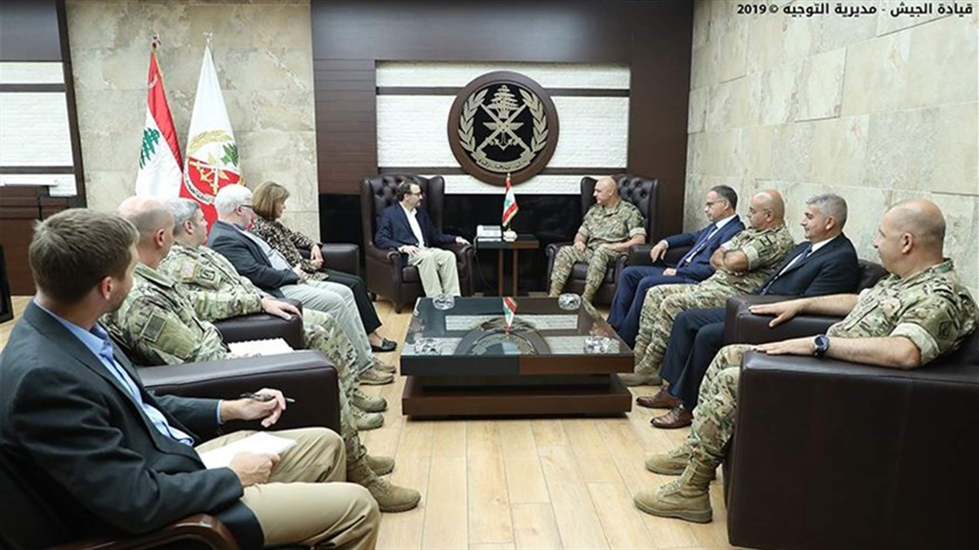 قائد الجيش التقى شينكر...