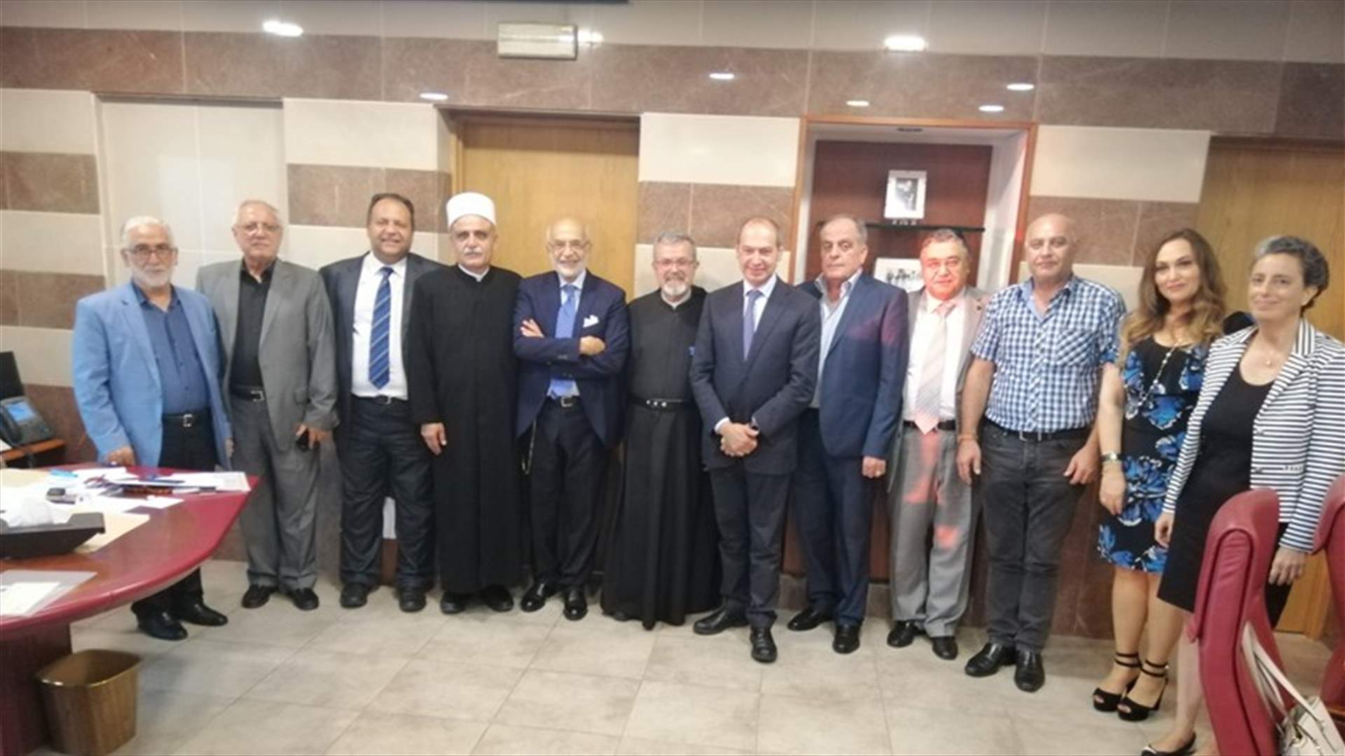 شهيب بحث مع اتحاد المؤسسات الخاصة التعاون لبدء العام الدراسي والحفاظ على المؤسسات