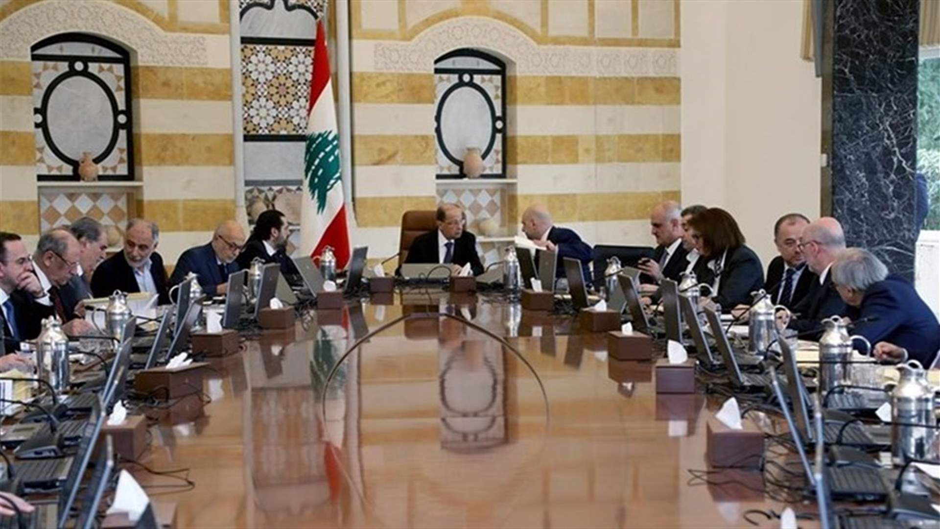 الحكومة أخذت علما بقرار وزارة الداخلية اعلان فوز المرشح حسن عز الدين