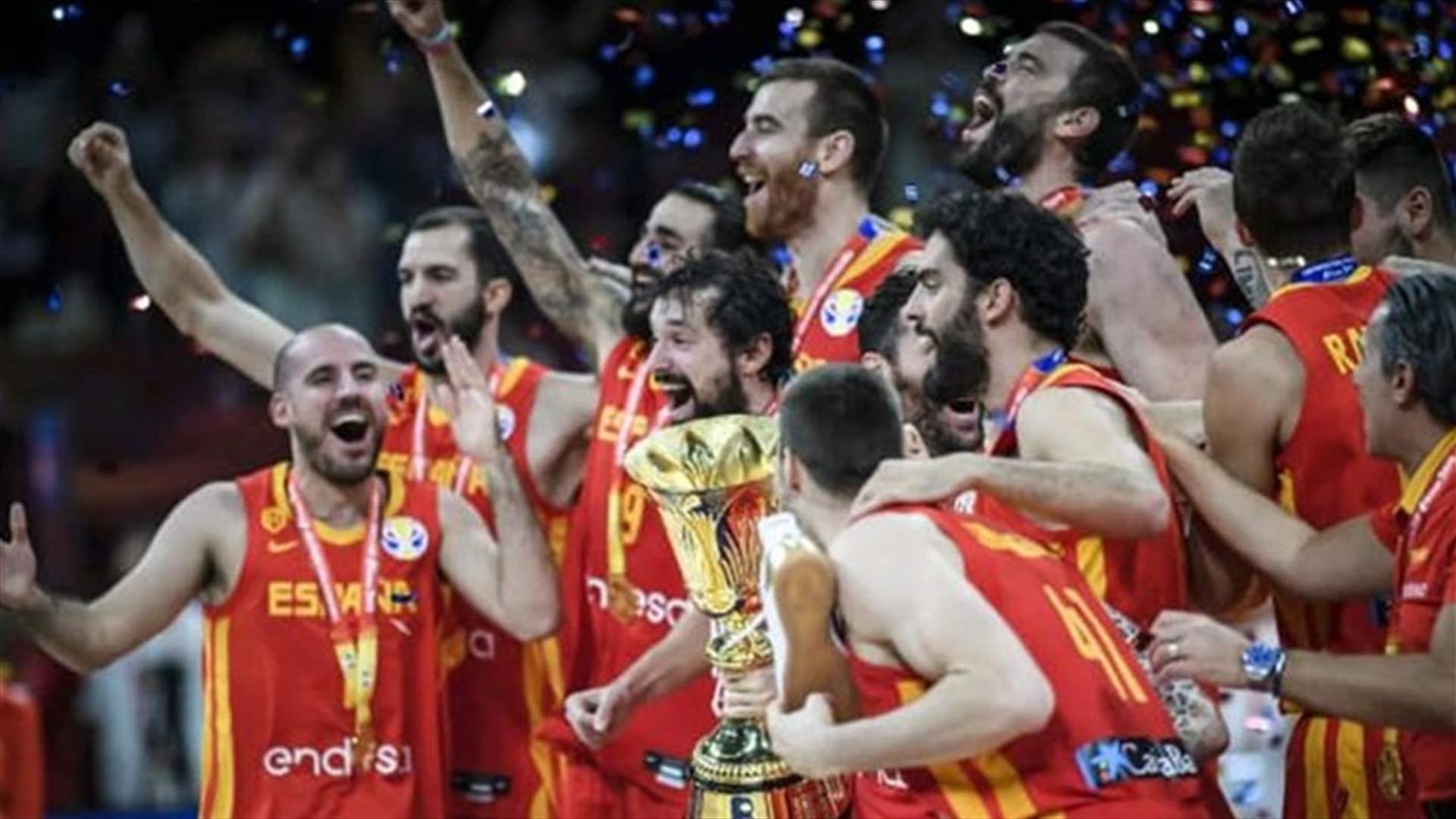 إسبانيا بطلة العالم في كرة السلة بعد ثلاثة عشر عاماً من التتويج الاول
