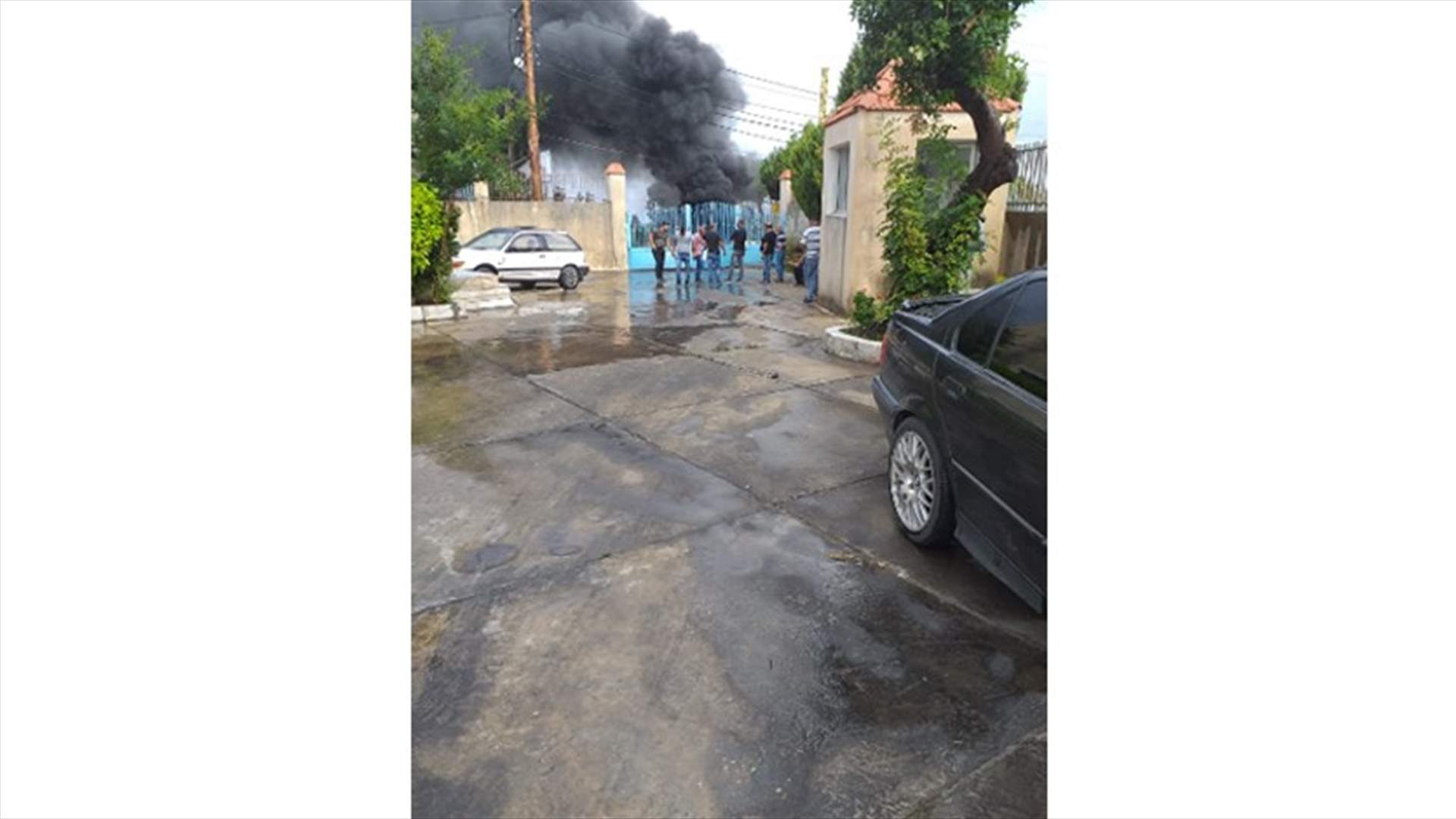 أهالي تفاحتا يحتجون على التوظيف العشوائي من قبل مؤسسة مياه لبنان الجنوبي