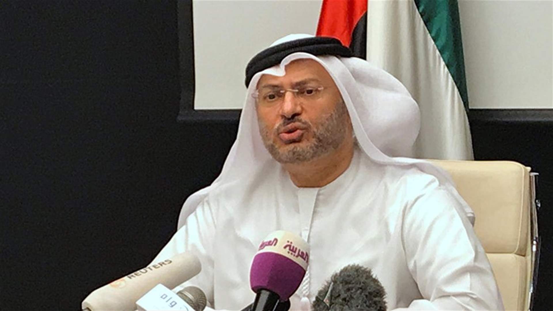 قرقاش: على المجتمع الدولي دعم السعودية بعد الهجمات