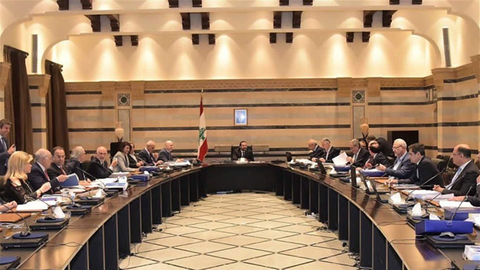 معلومات للـLBCI: مجلس الوزراء سيباشر غدا درس الموازنة بالتفصيل