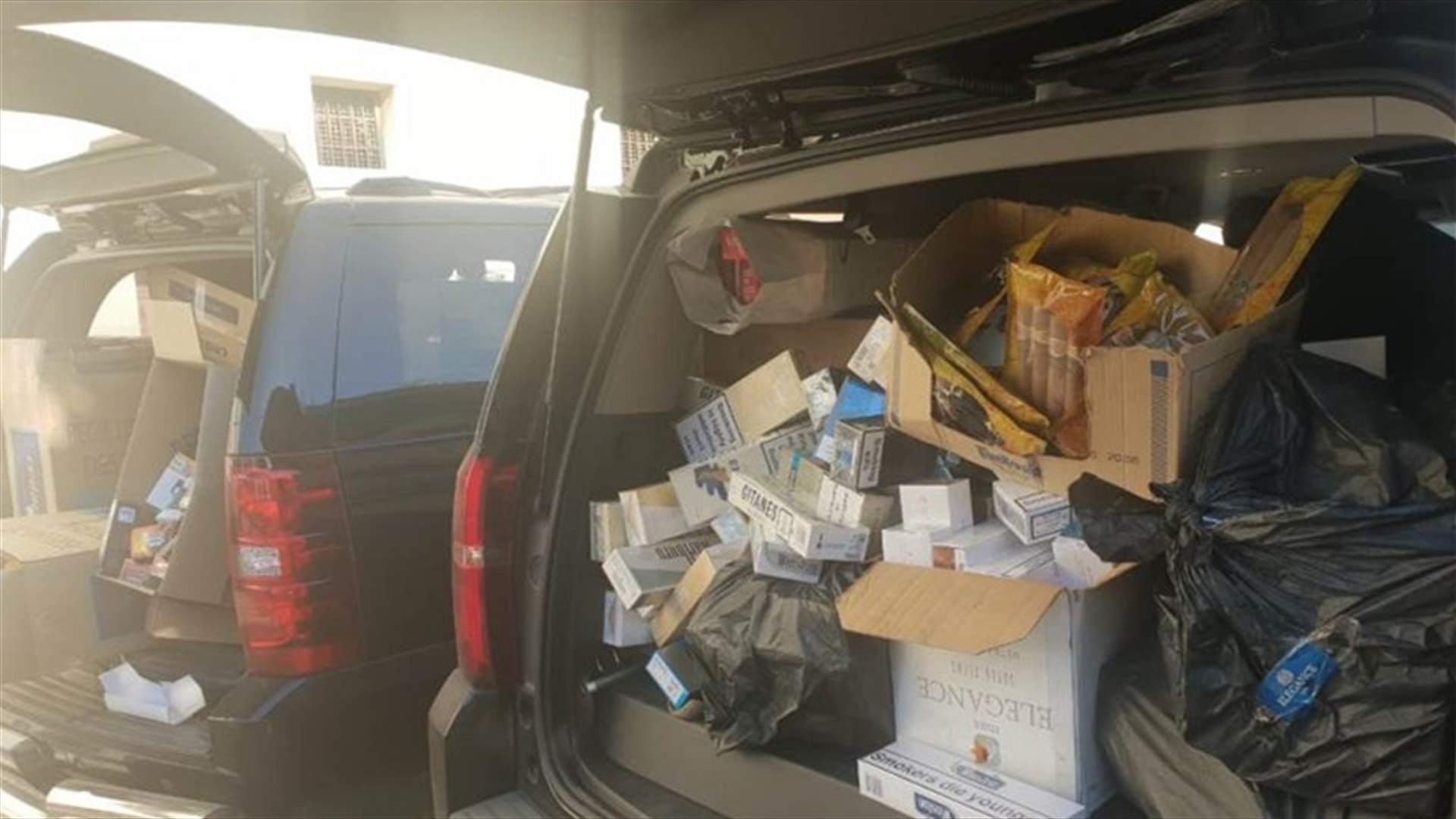 "الريجي" تضبط مصنوعات تبغية مهربة في هذه المناطق... وغرامات بمئات الملايين(صورة)