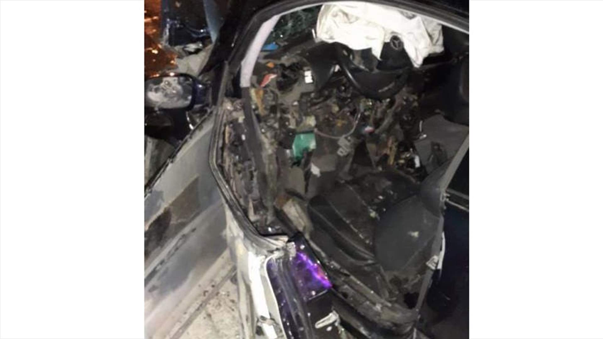 أصيب بجروح بعد ارتطام سيارته بجدار عند مدخل جزين