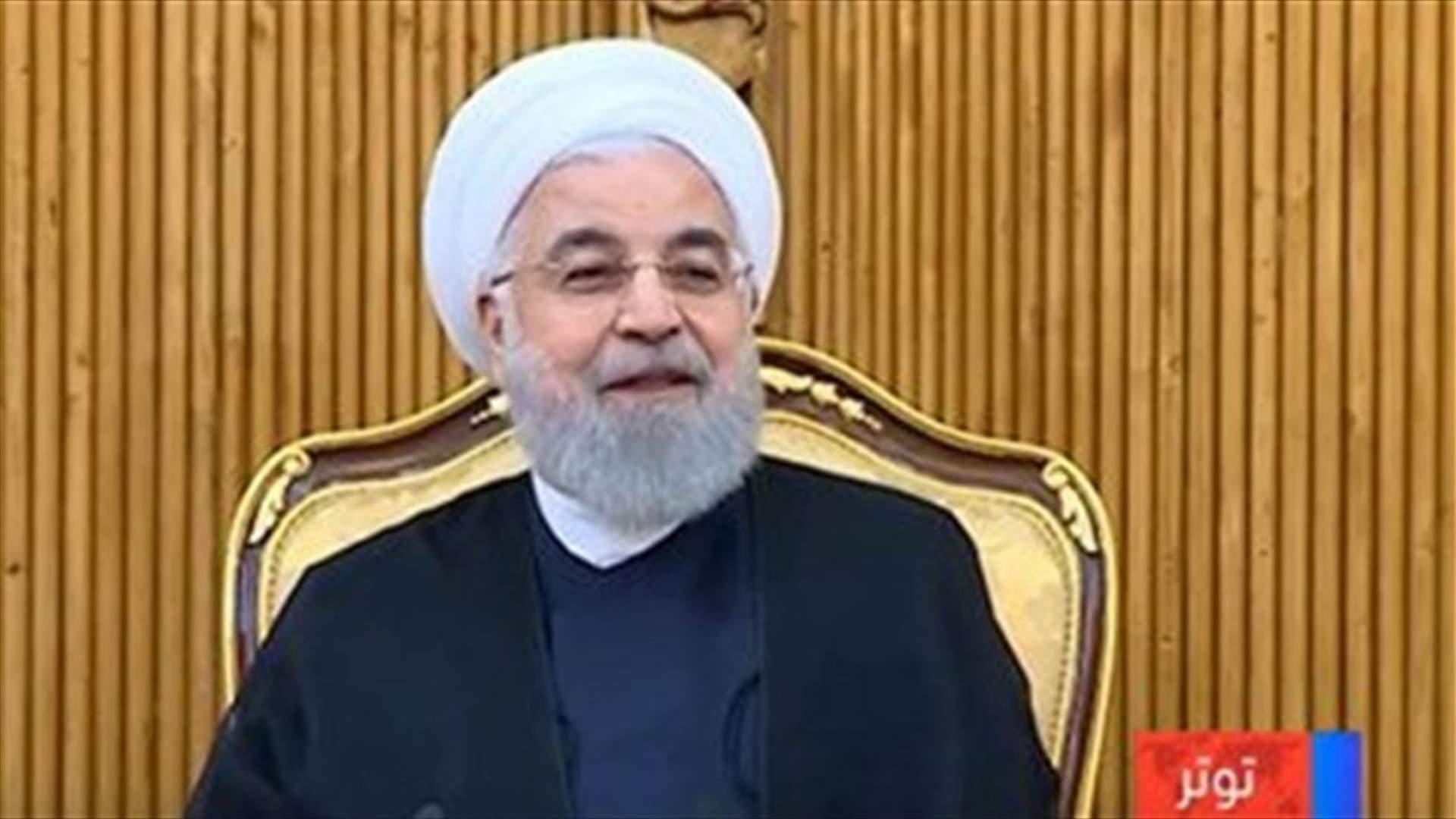 Rouhani says Iran resists sanctions, drives US "desperate"