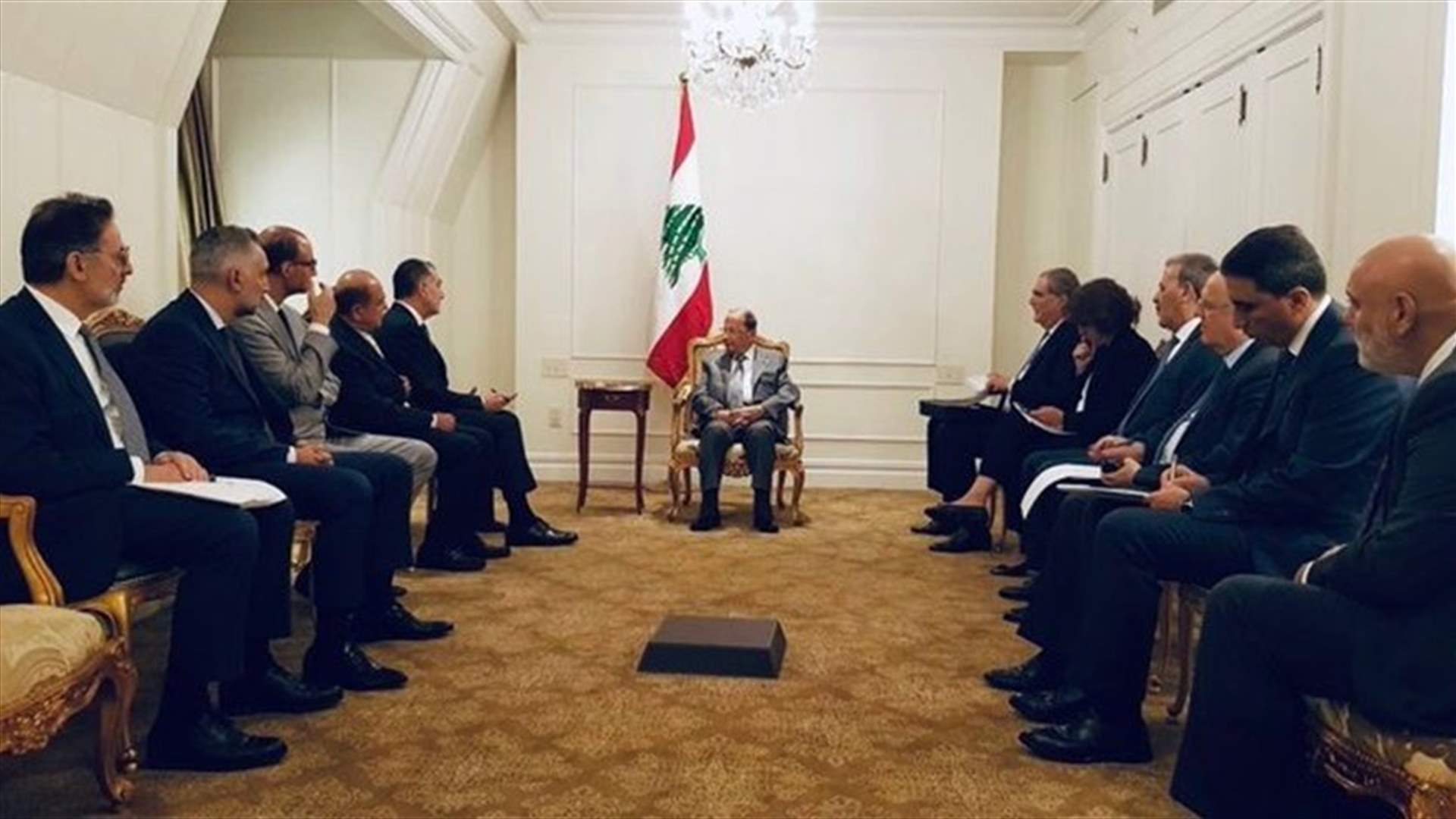 President Aoun from New York: Lebanon’s economic situation is very critical