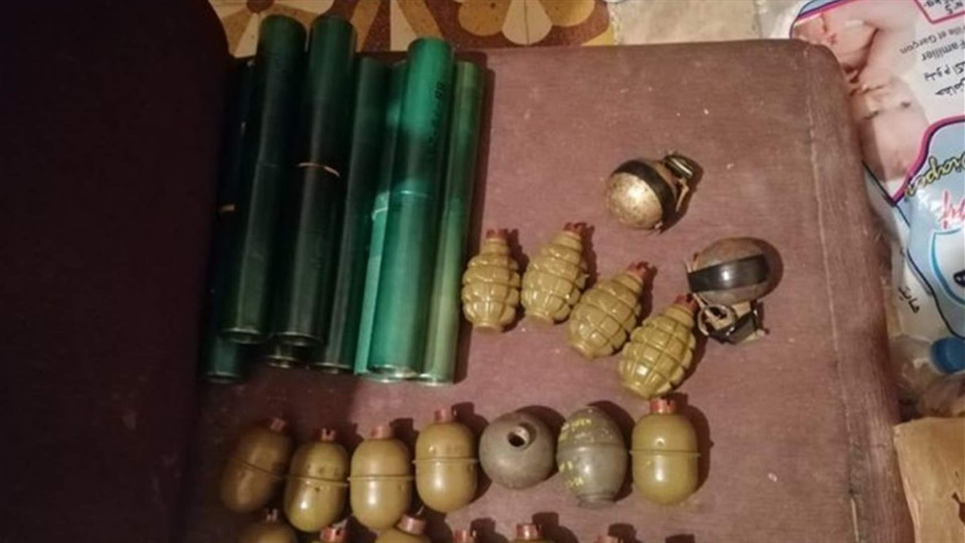 توقيف مواطنين في عكار والضنية بجرم تجارة الأسلحة (صور)
