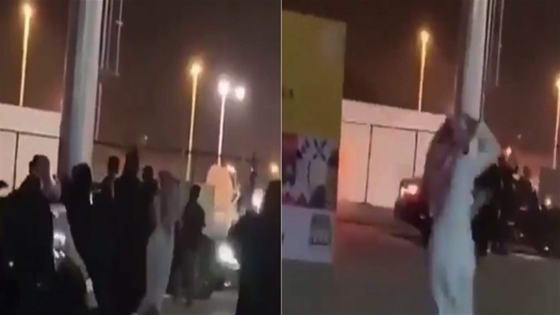 ماجد المهندس فرّ راكضاً من حفله في السعودية بعد مطاردة المعجبات له (فيديو)