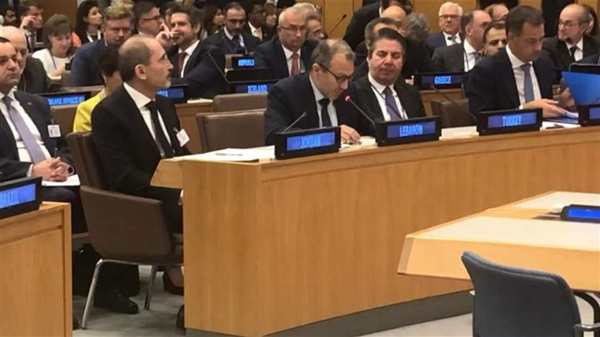 باسيل: لم يعد هناك حواجز سياسية أو أمنية تمنع السوريين من العودة