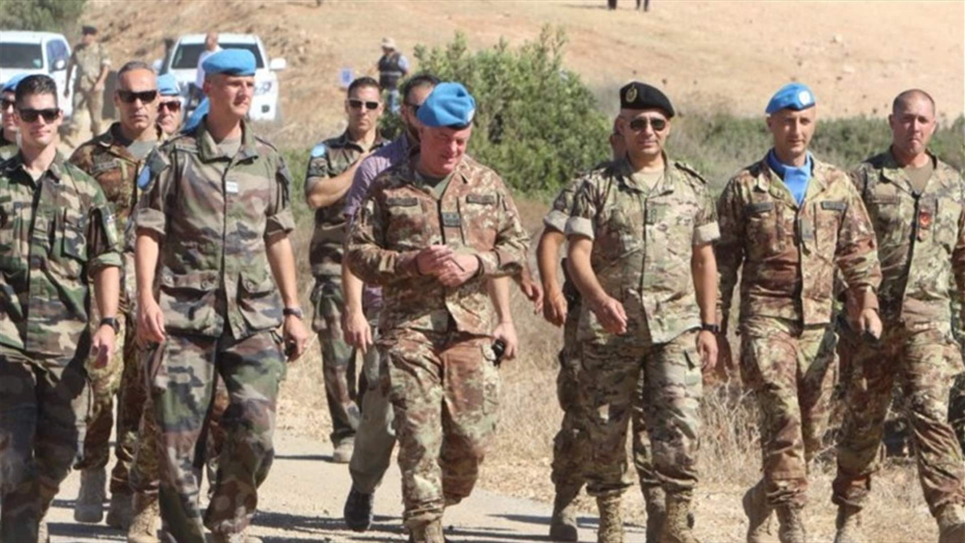 مناورة بين الجيش واليونيفيل في رأس الناقورة بالذخيرة الحية