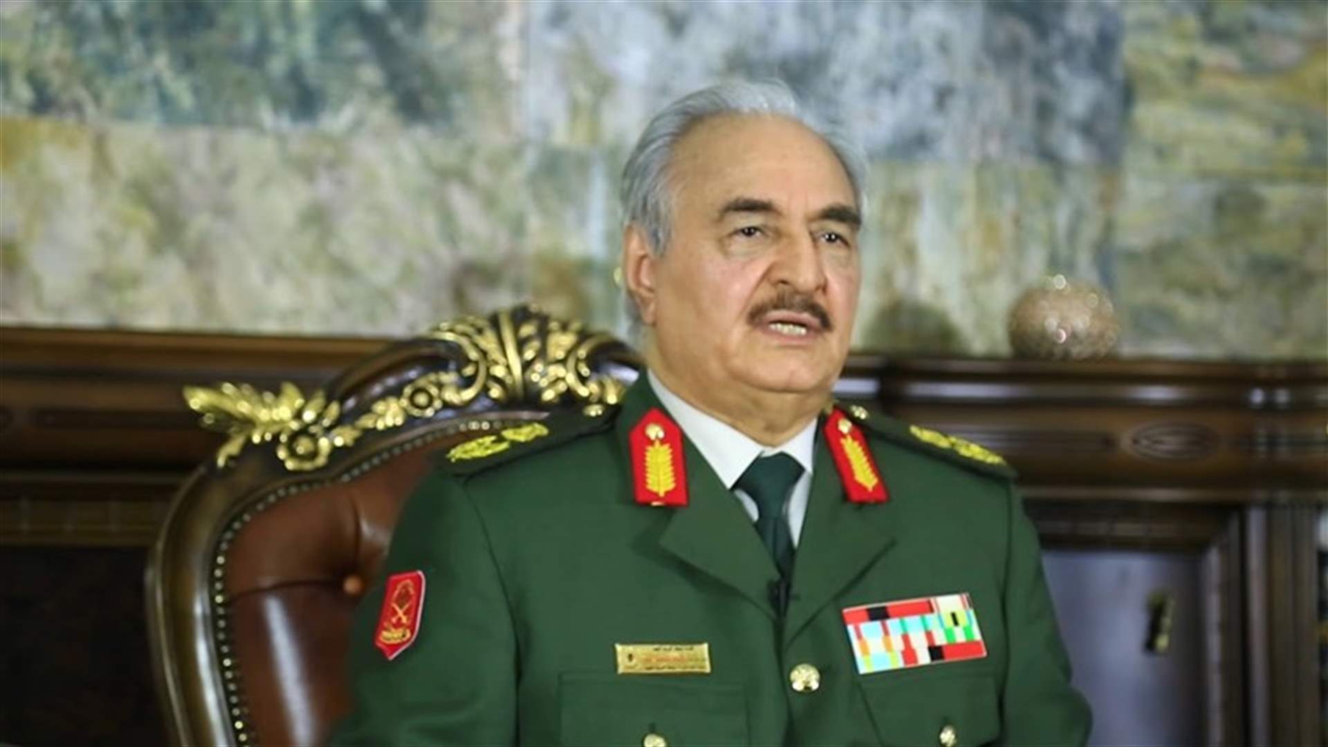 حفتر يؤكد أنه منفتح على الحوار قبل انعقاد اجتماع للأمم المتحدة حول ليبيا