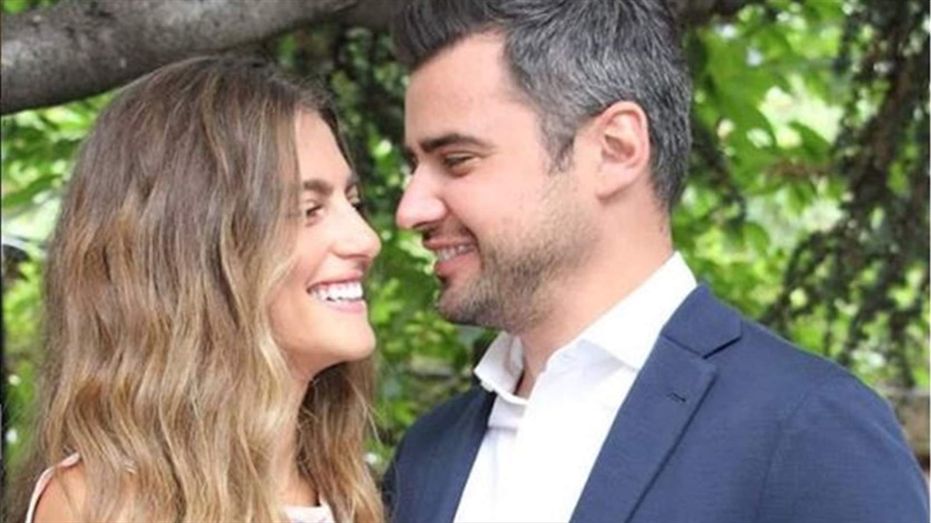 إهدن استقبلت عريسها النائب طوني فرنجية وخطيبته لين زيدان بالرقص والزغاريد (فيديو)