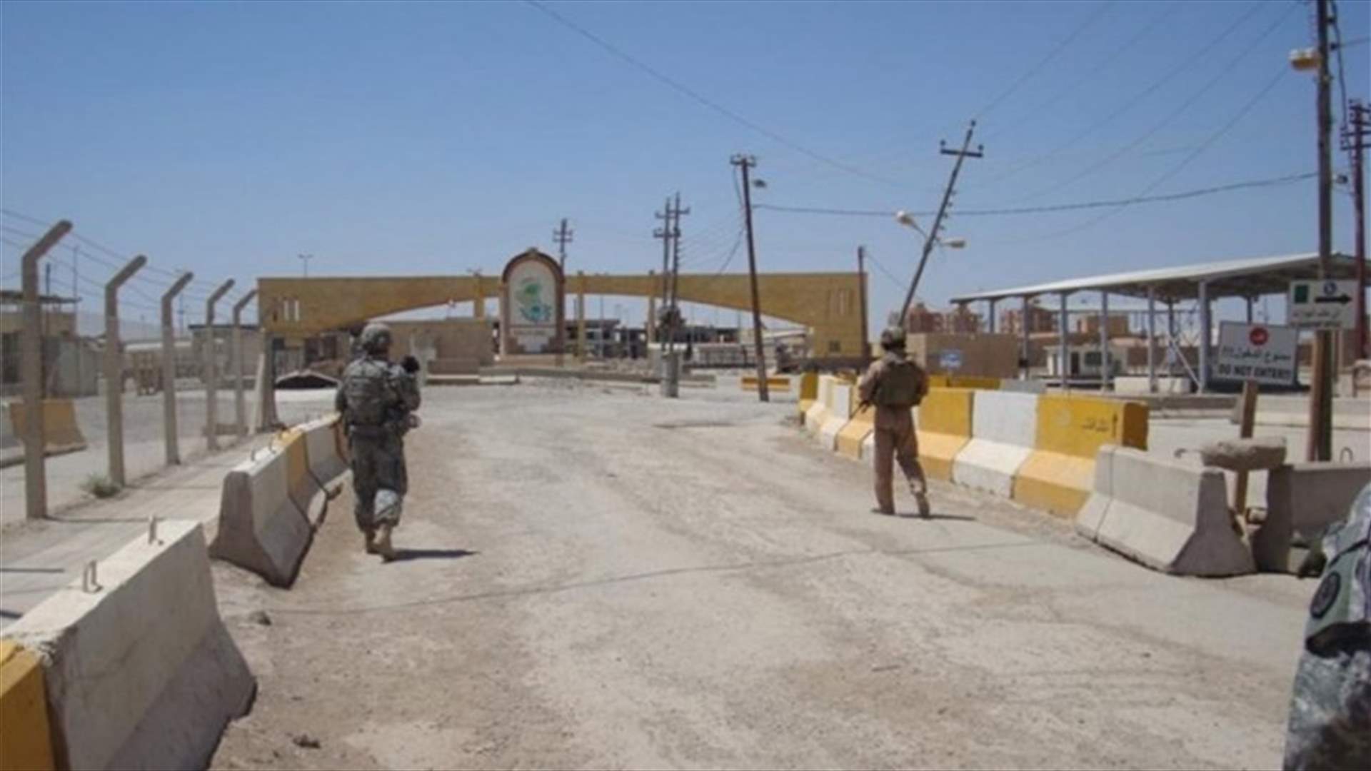 العراق يفتح معبر القائم الحدودي مع سوريا يوم الاثنين