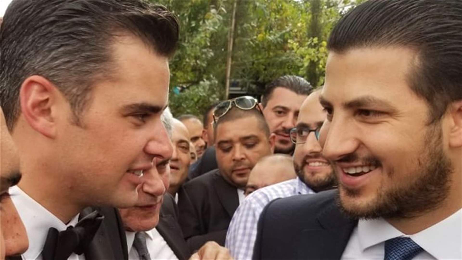 طارق المرعبي لطوني فرنجية: مبارك للصديق العزيز الذي جمع بعرسه لبنان بأطيافه