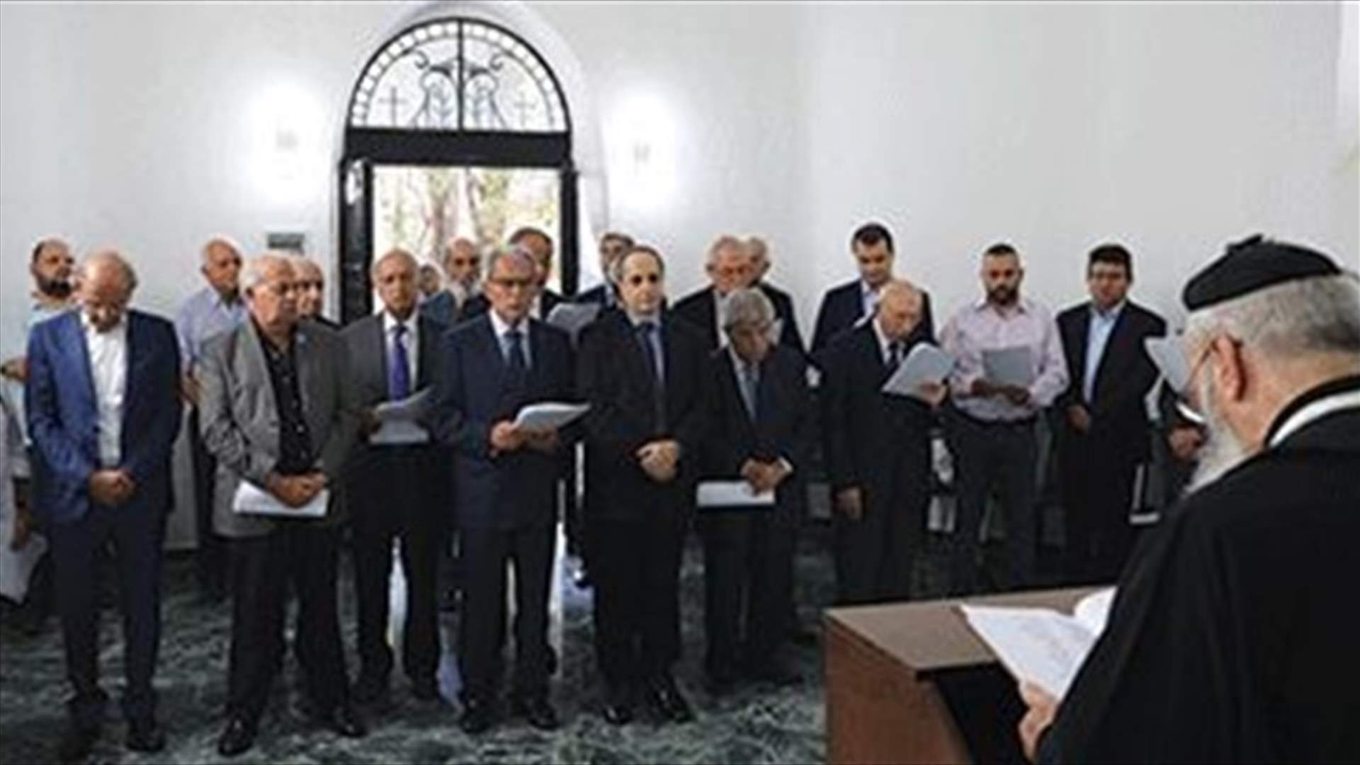 صلاة في الذكرى السبعين لرحيل الرئيس إميل إدّه