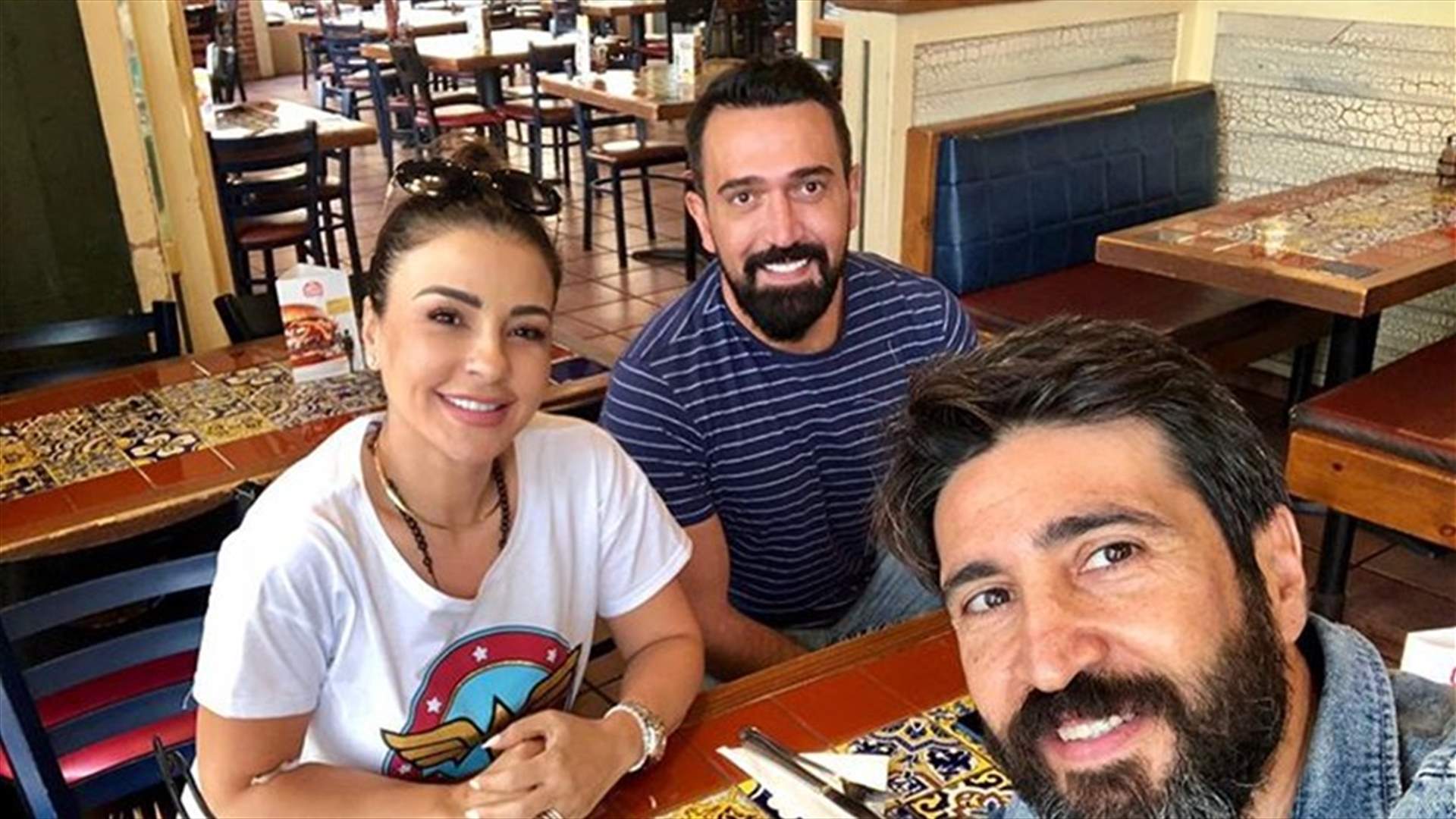 طارق سويد لماغي بو غصن ووسام صباغ: &quot;أنتما الأساس&quot;